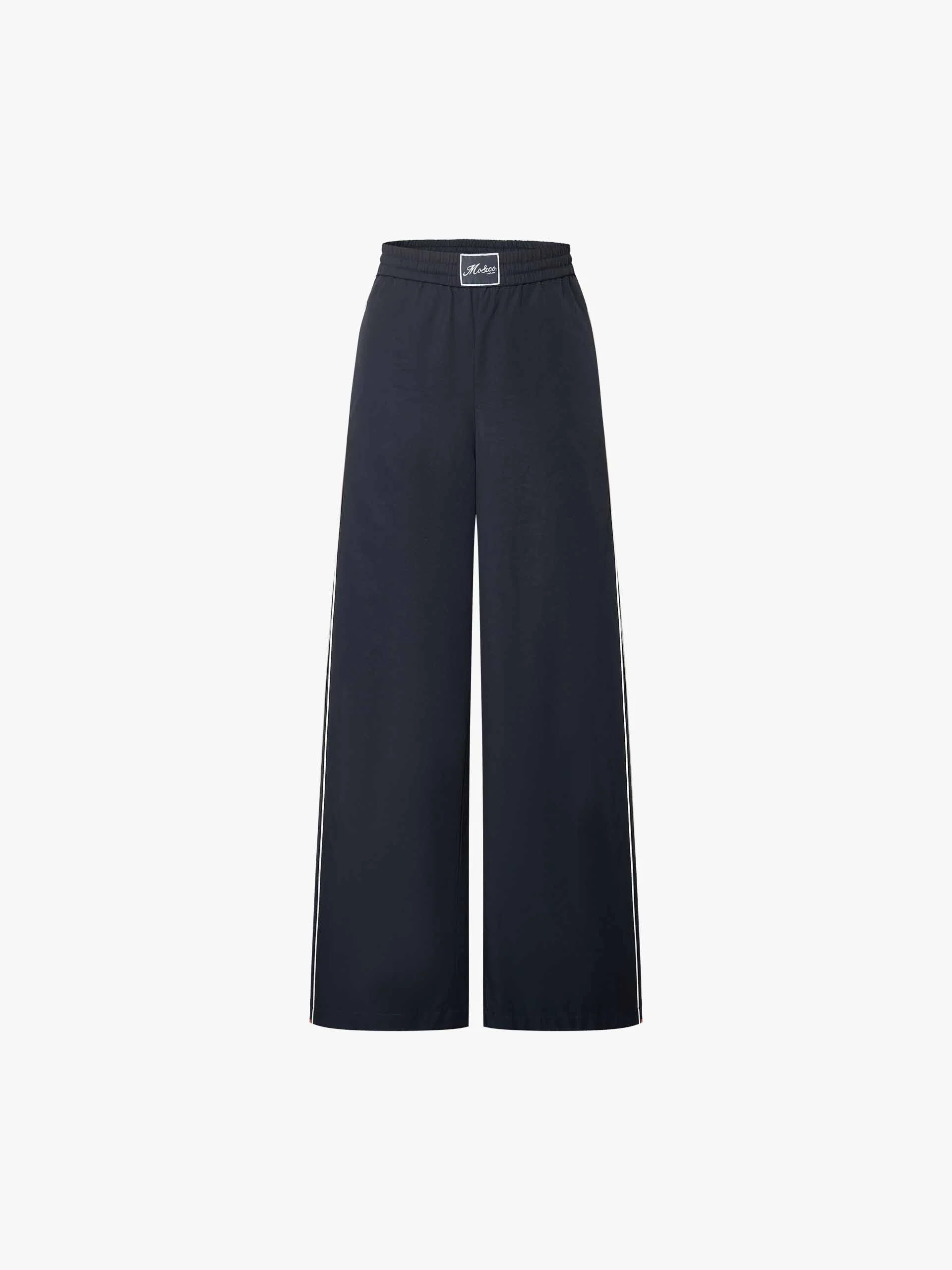 Cotton Blend Relaxed Pants - Image 5