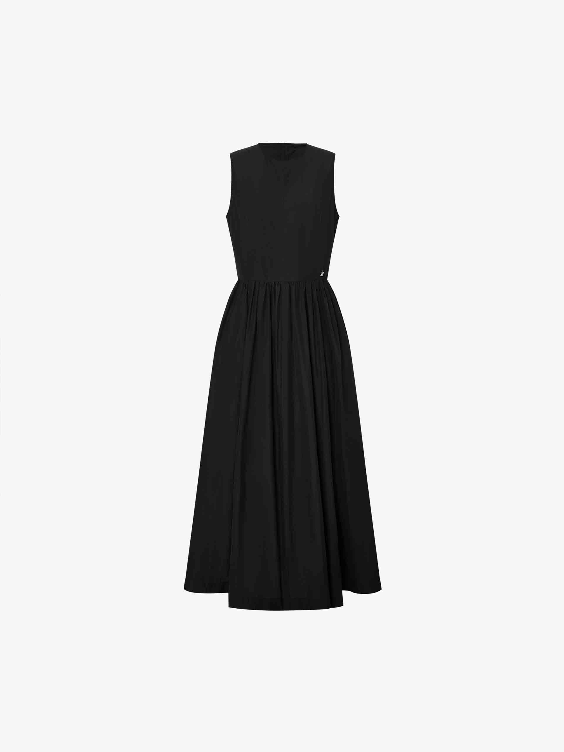 Cotton Blend Sleeveless Dress - Image 5