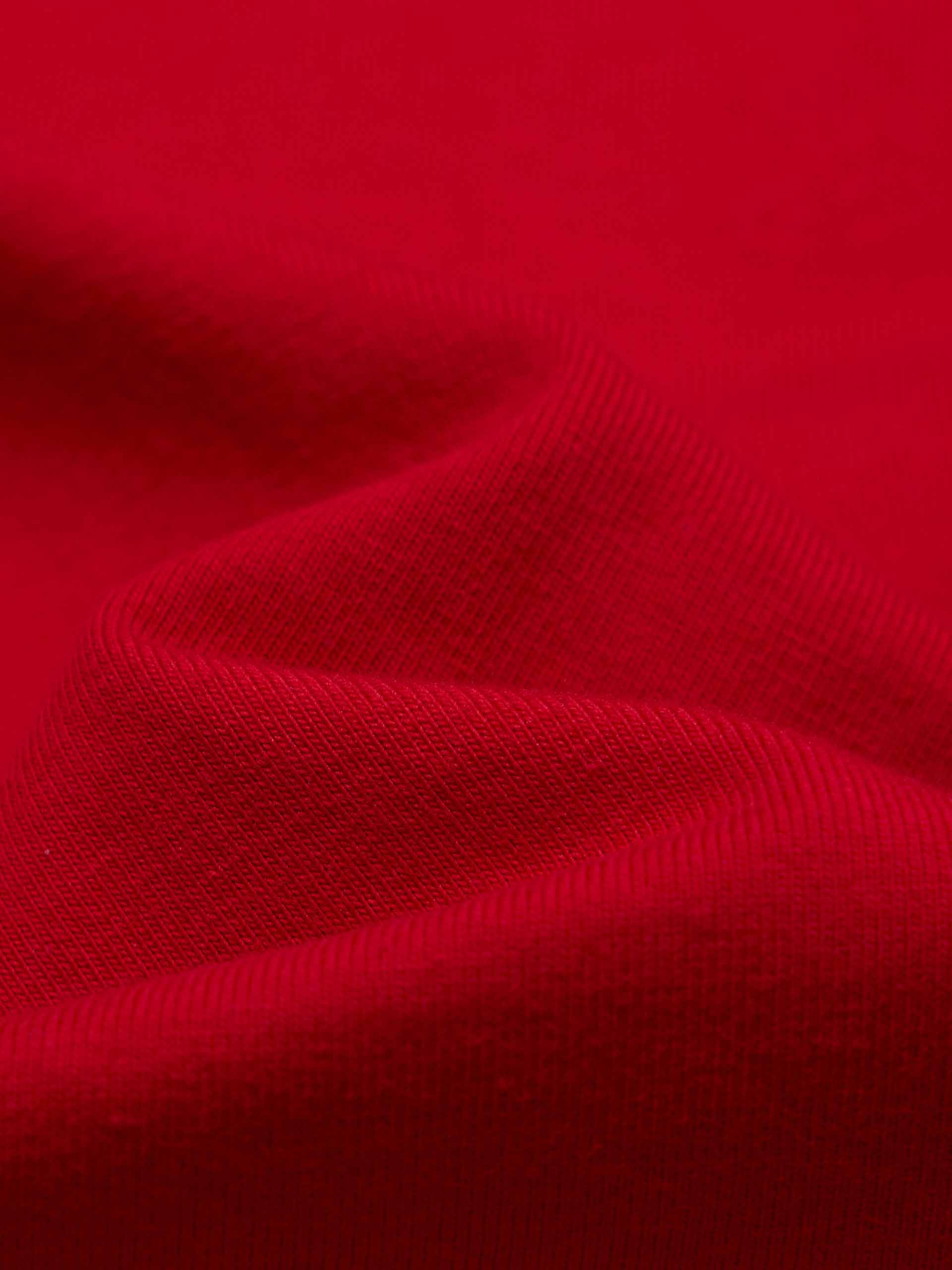 Cotton Contrast Neck T-shirt - Image 12