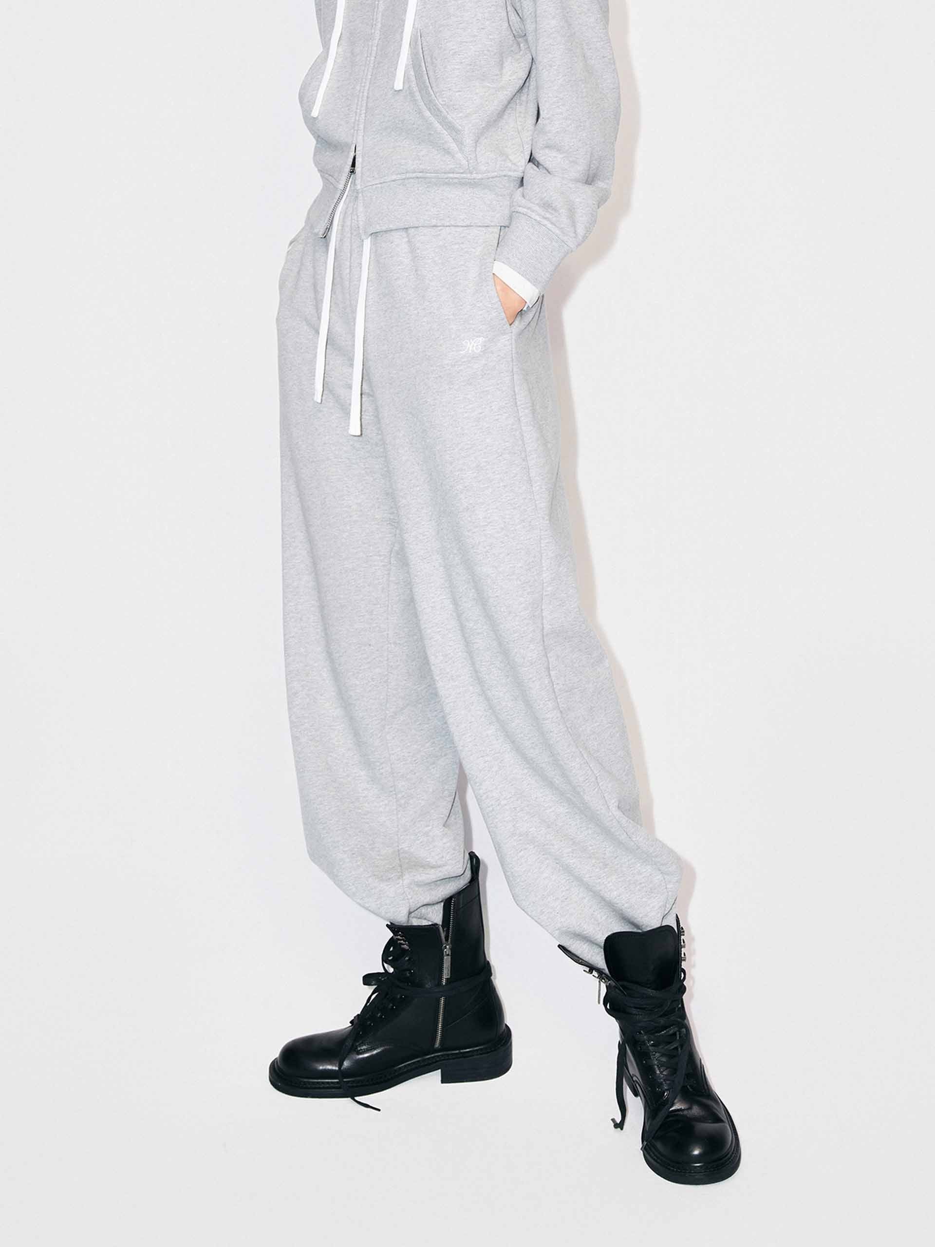 Cotton Drawstring Detail Pants - Image 7