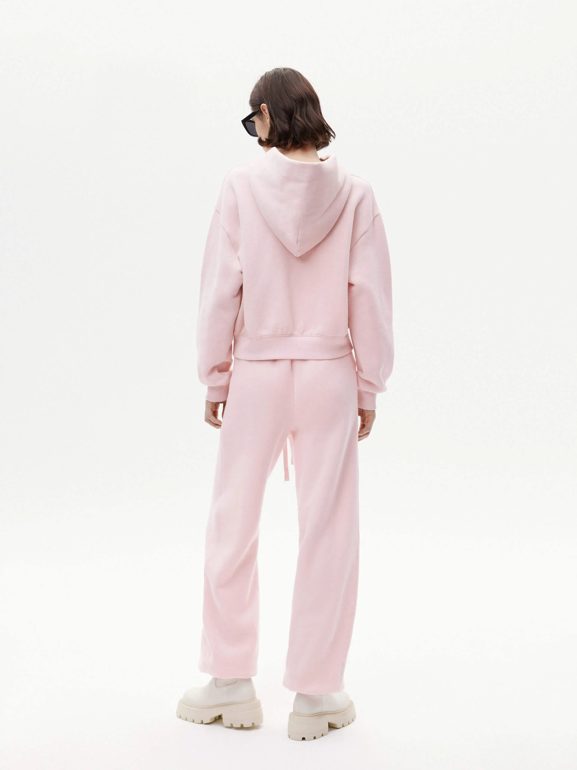 Cotton Drawstring Waist Pants - Image 3