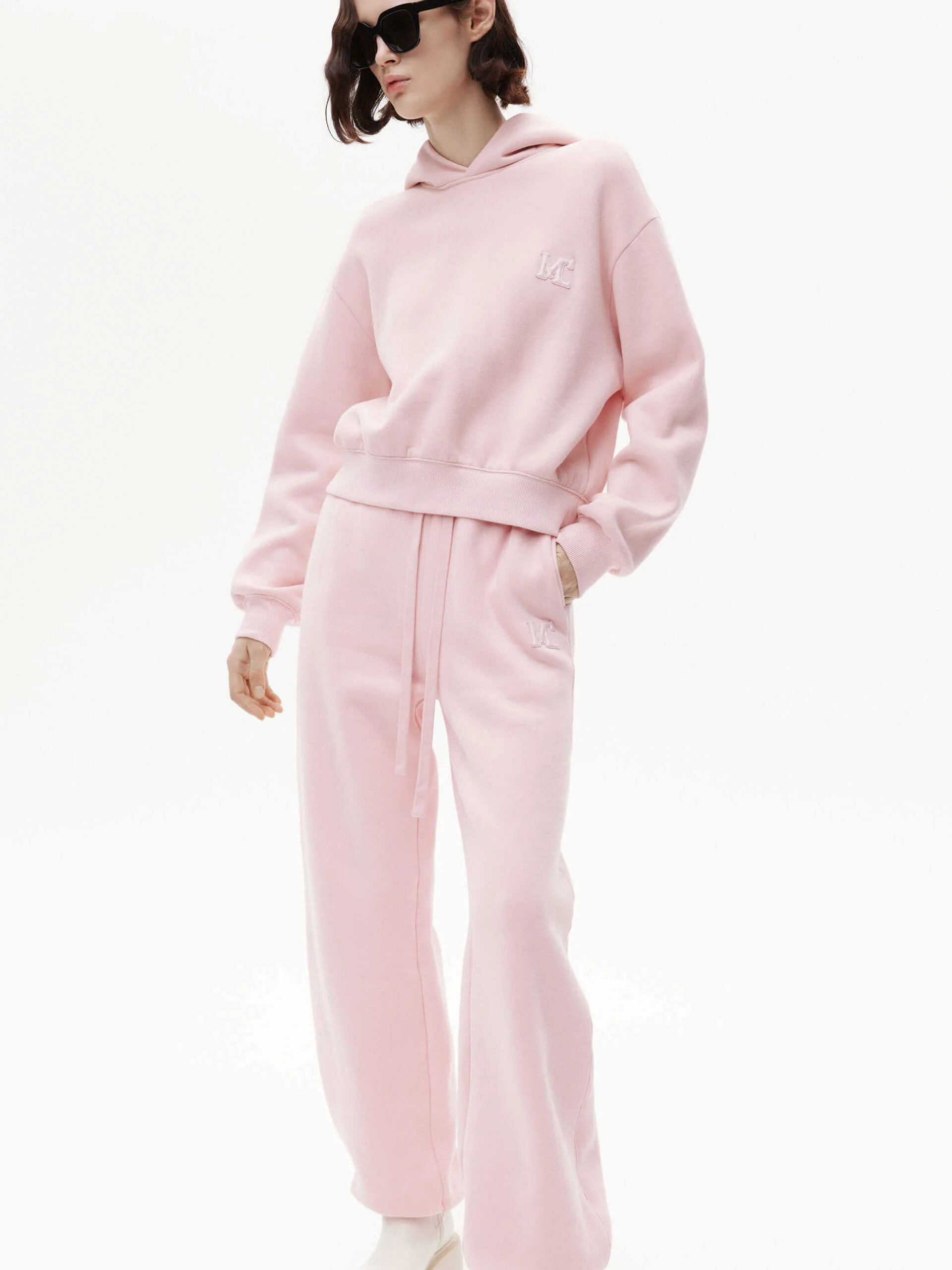 Cotton Drawstring Waist Pants - Image 7