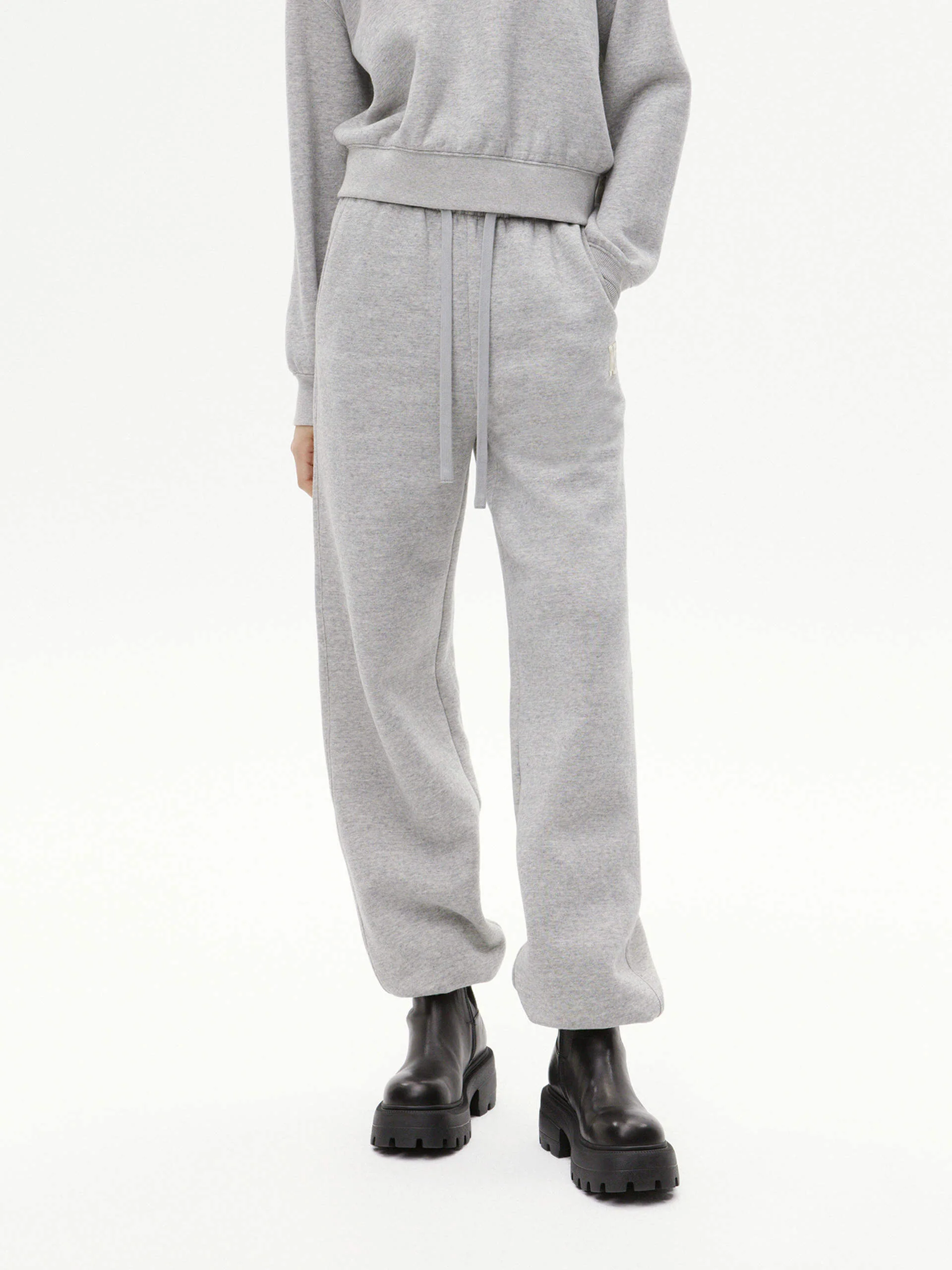 Cotton Drawstring Waist Pants - Image 9
