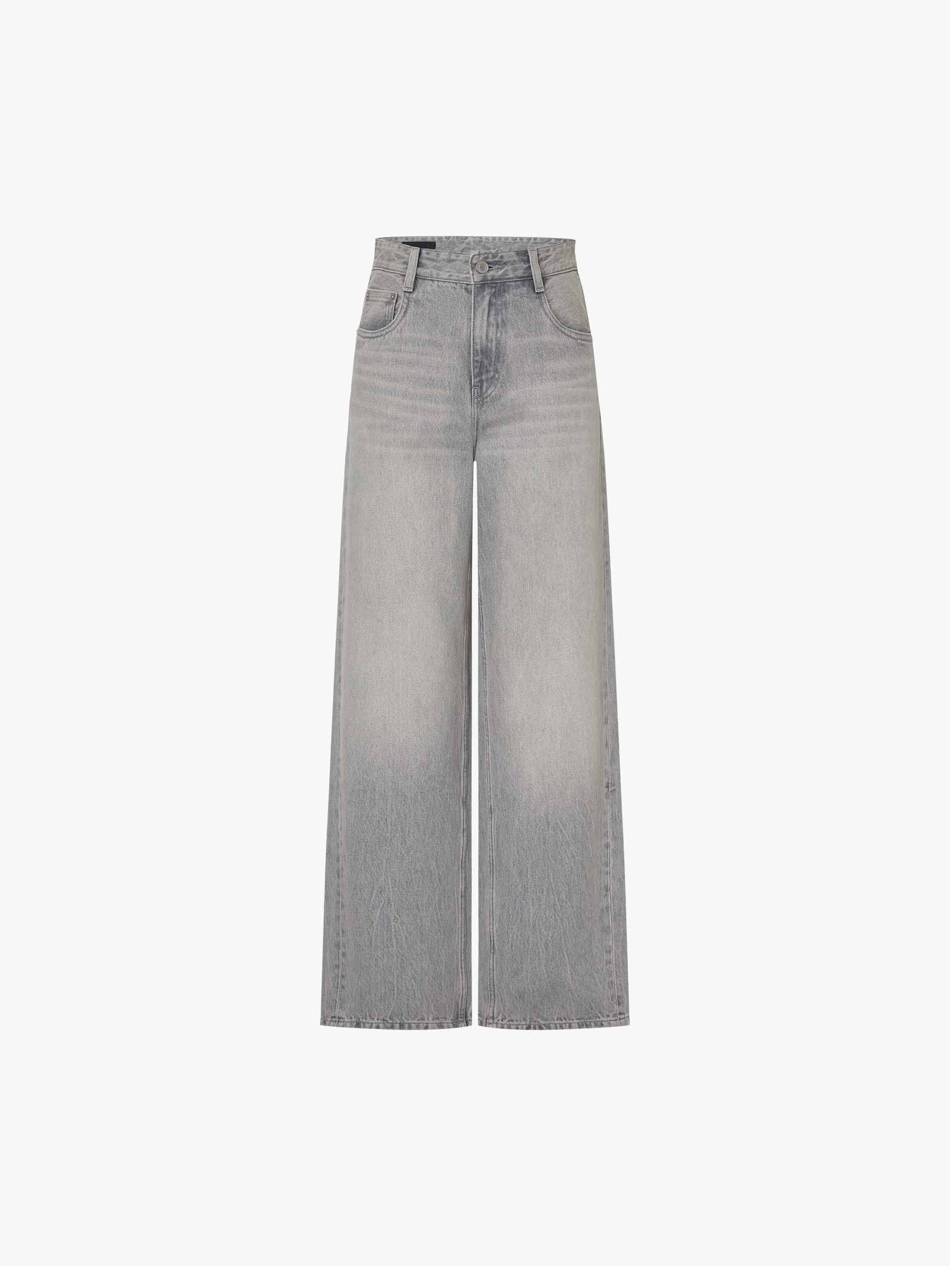 Cotton Light Grey Jeans - Image 5