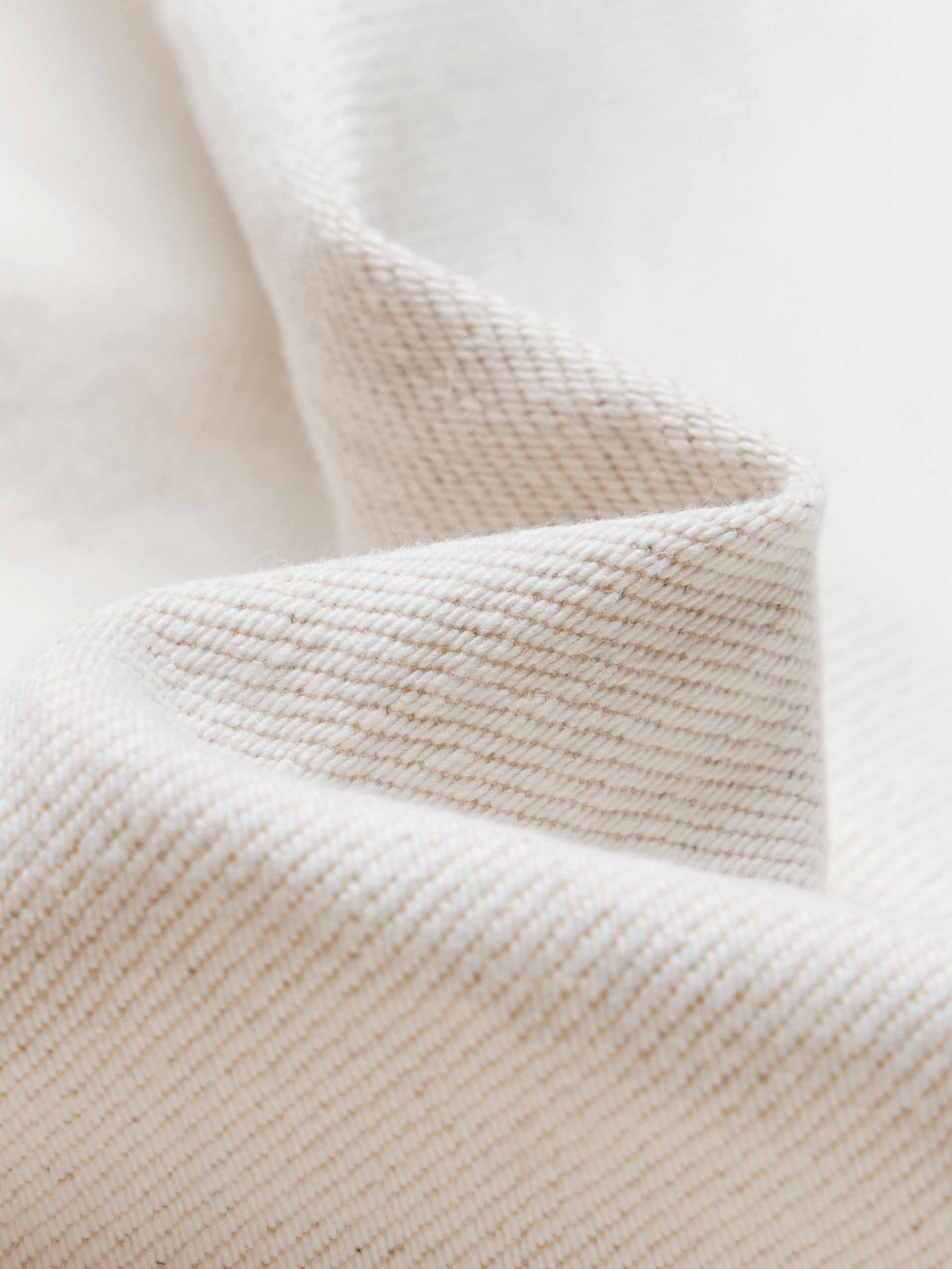 Cotton Linen White Jeans - Image 4