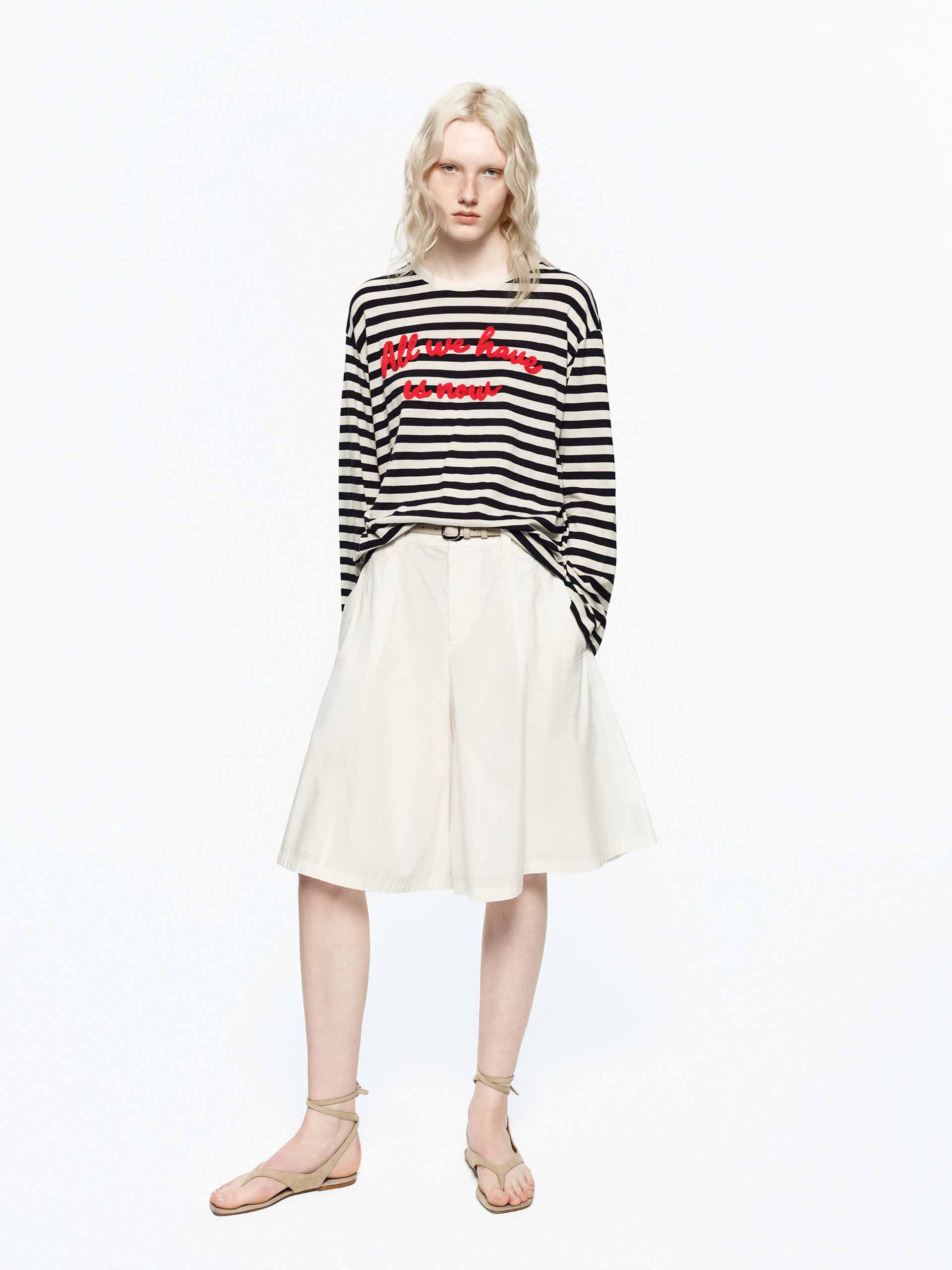 Cotton Long-Sleeve T-Shirt - Image 2
