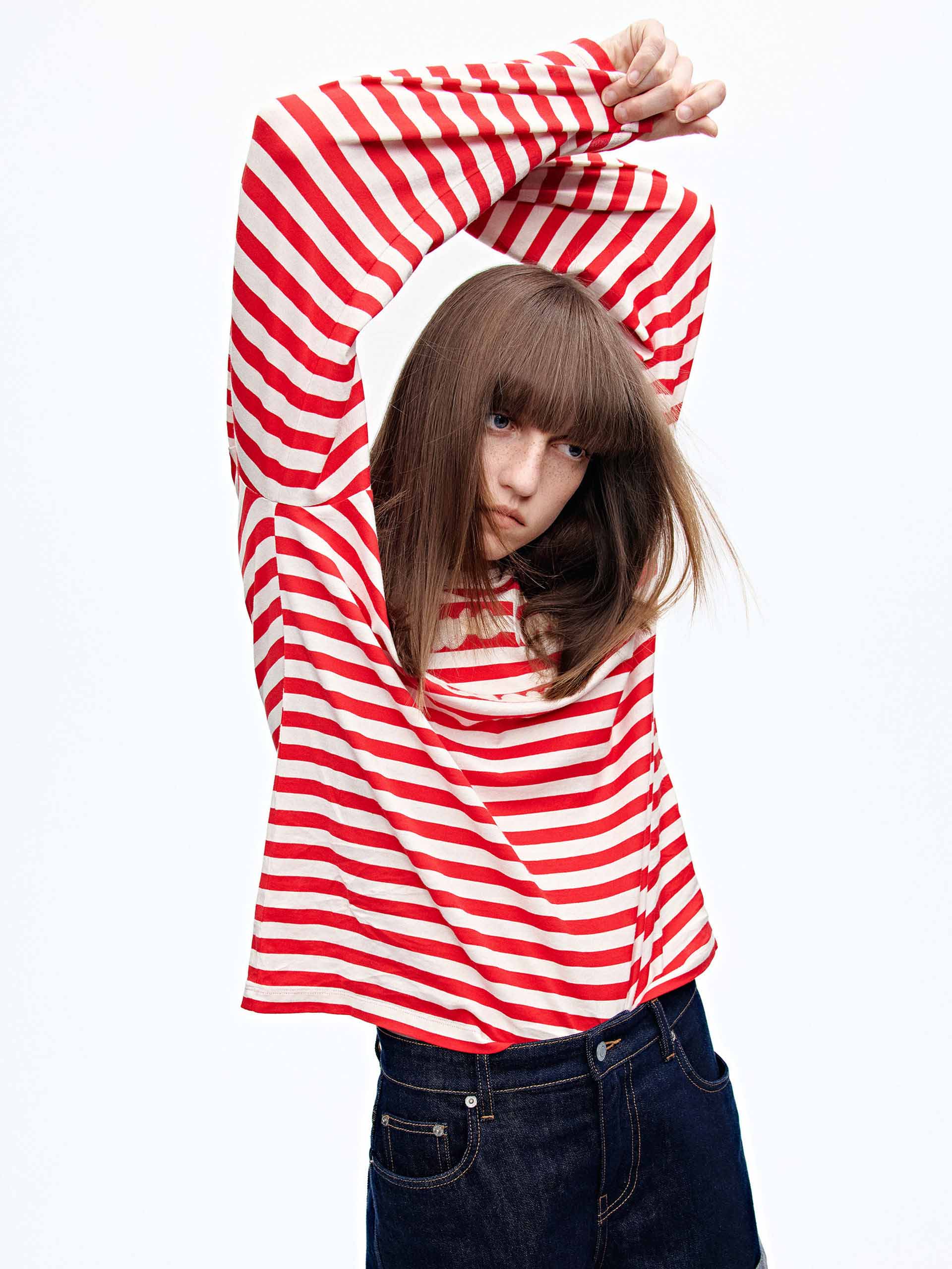 Cotton Long-Sleeve T-Shirt - Image 9