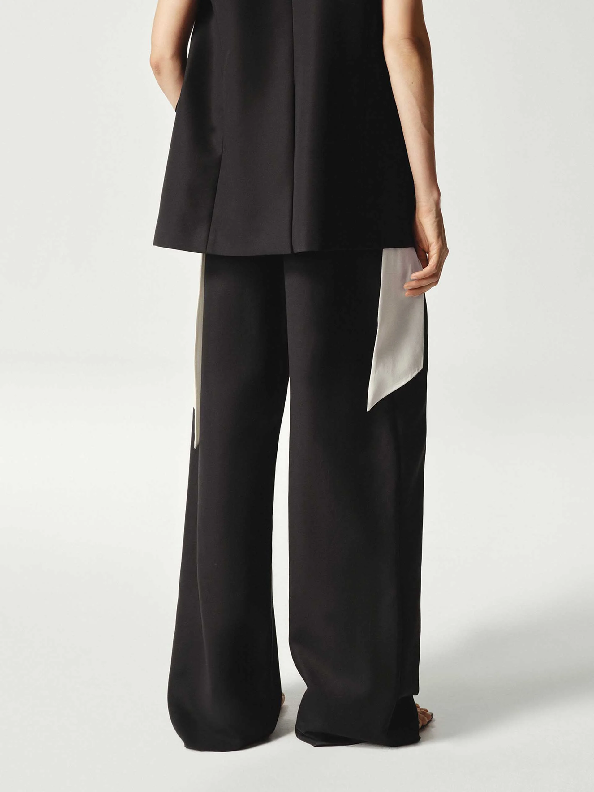 Cotton Straight Leg Pants - Image 6