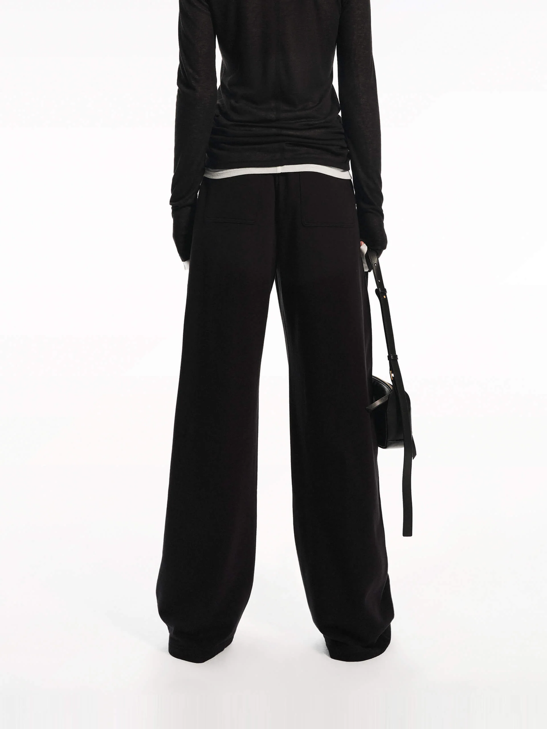 Cotton Wide Leg Pants - Image 6