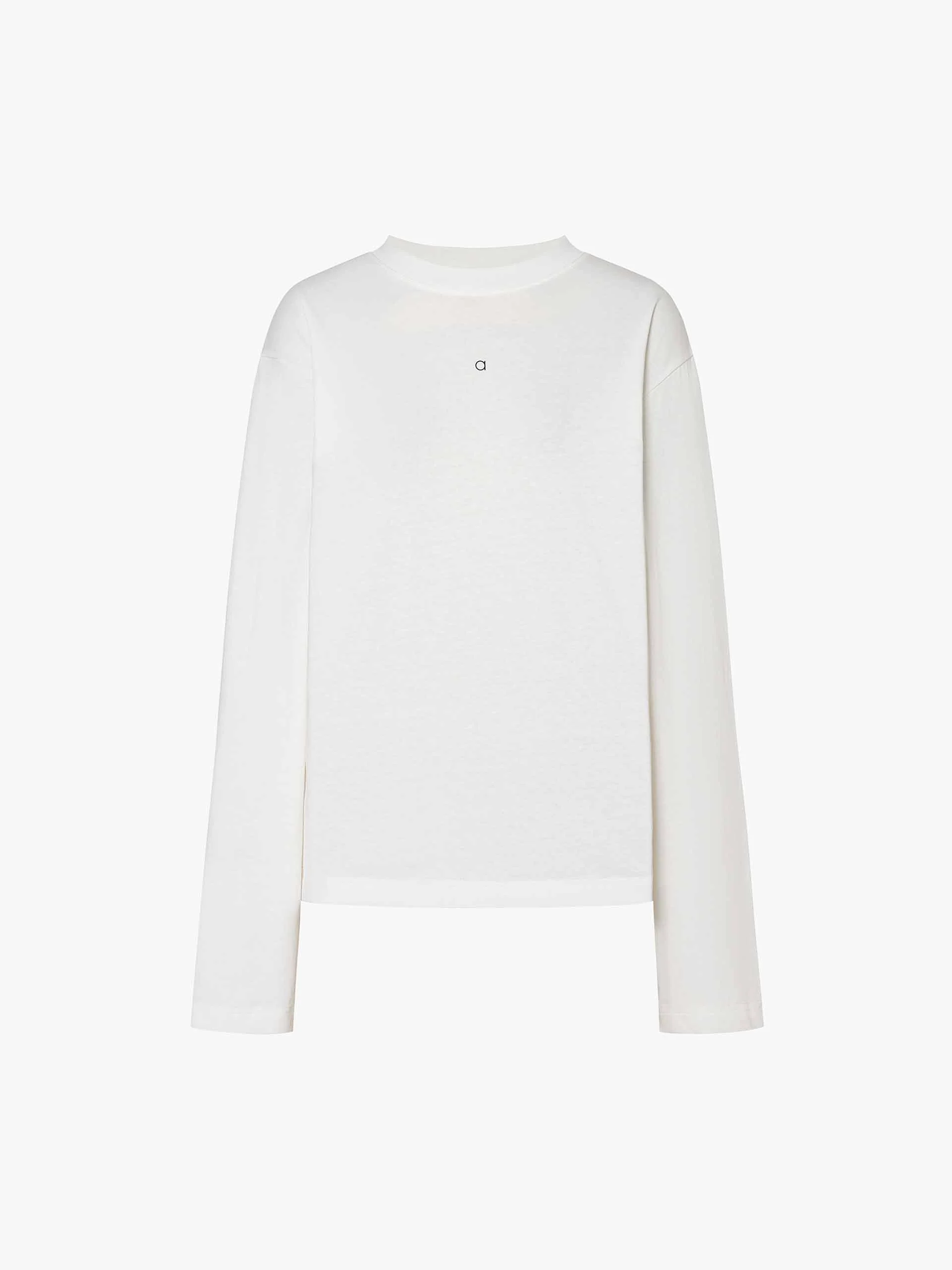 Crewneck Cotton Blend T-shirt - Image 5