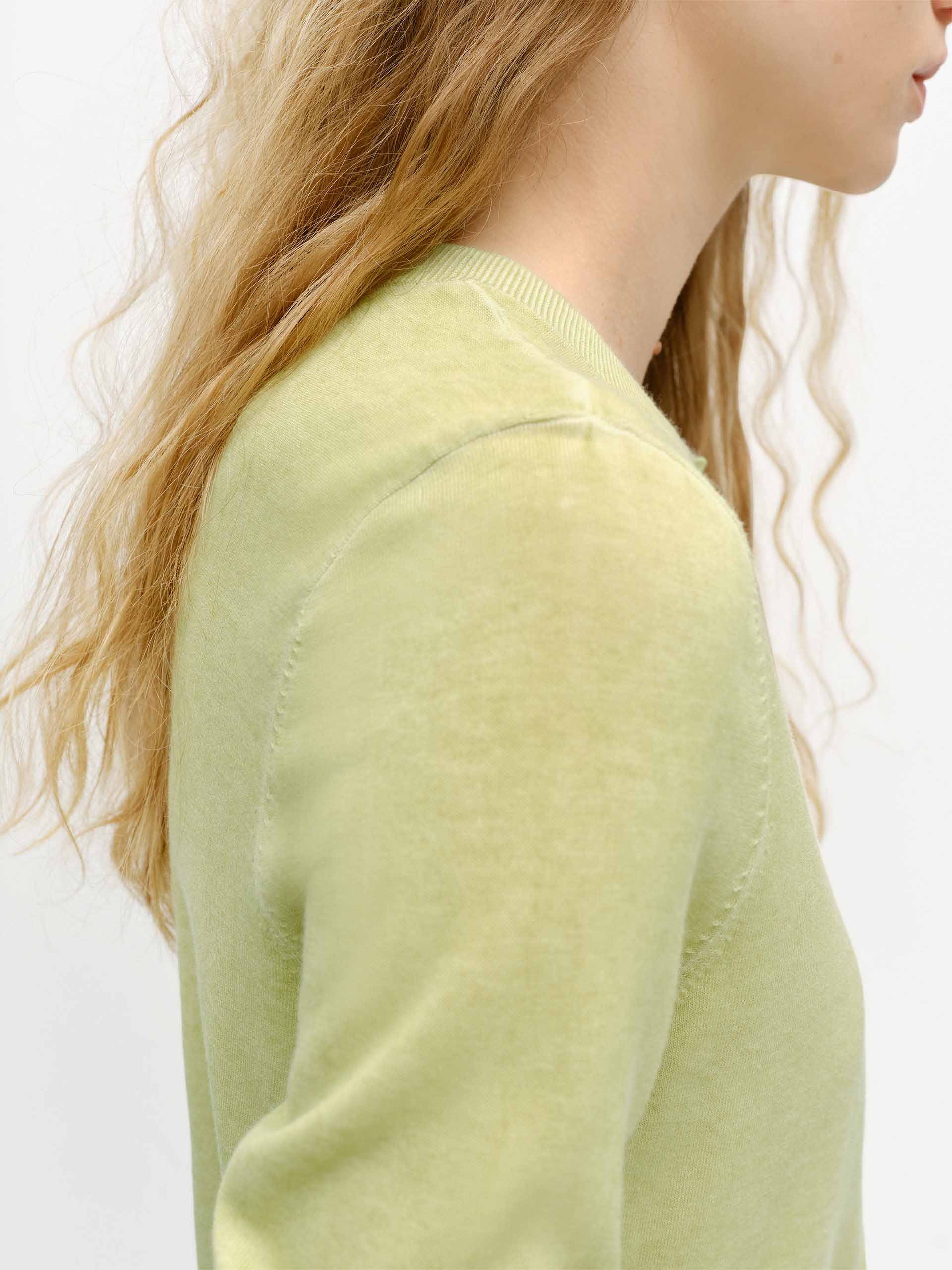 Crewneck Cropped Cardigan - Image 8