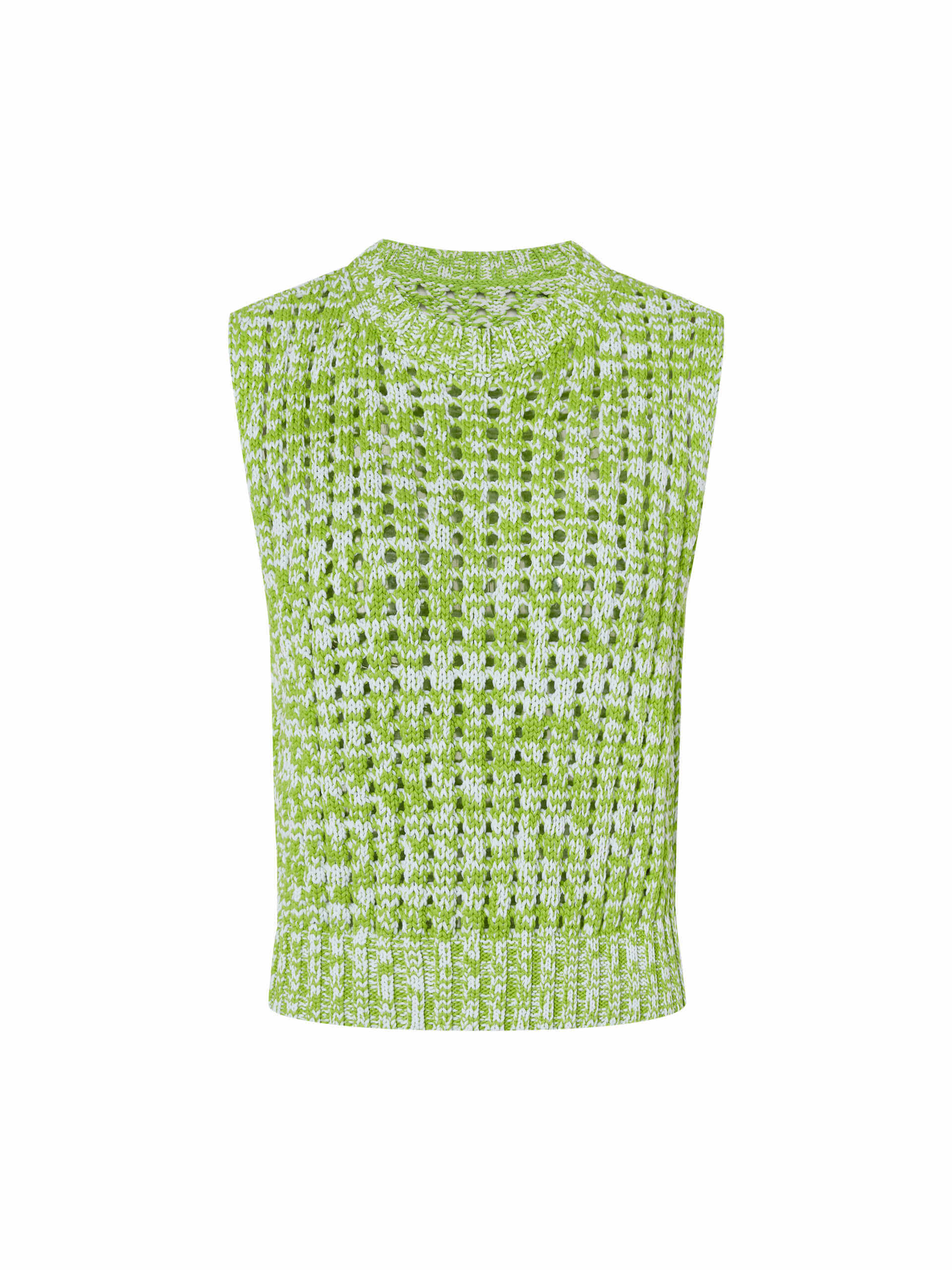 Crochet Knitted Sleeveless Top - Image 5
