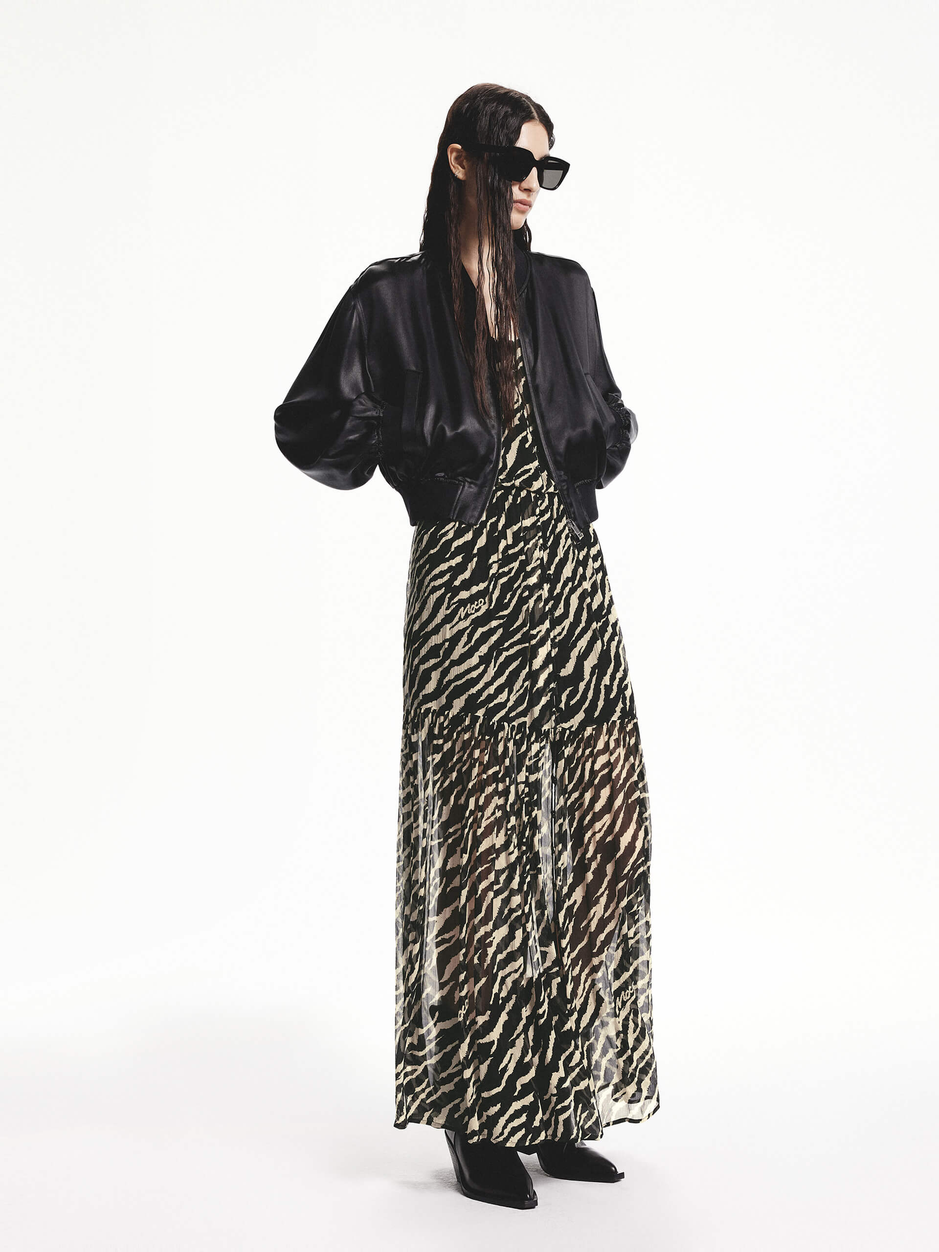Cropped Baseball Jacket - Image 6
