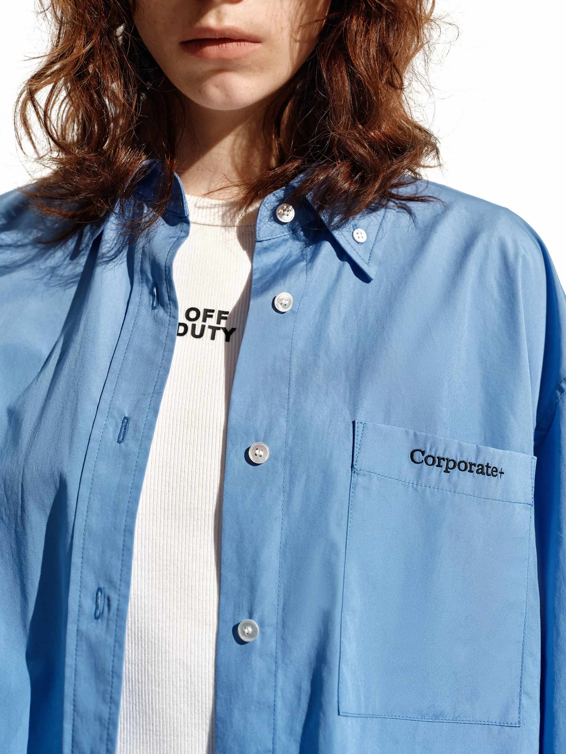 Cropped Cotton Shirt - Image 6
