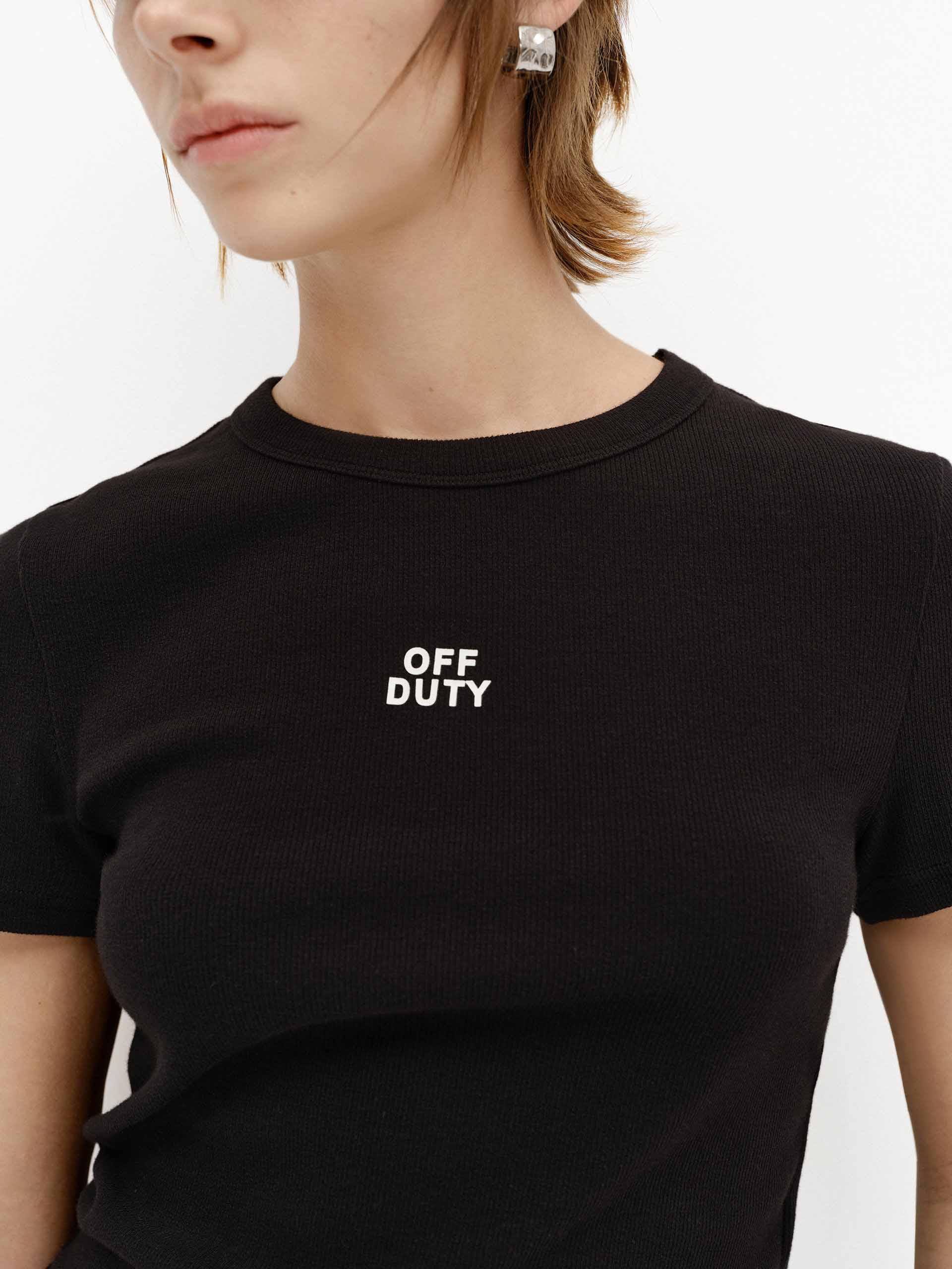 Cropped Cotton T-shirts - Image 14