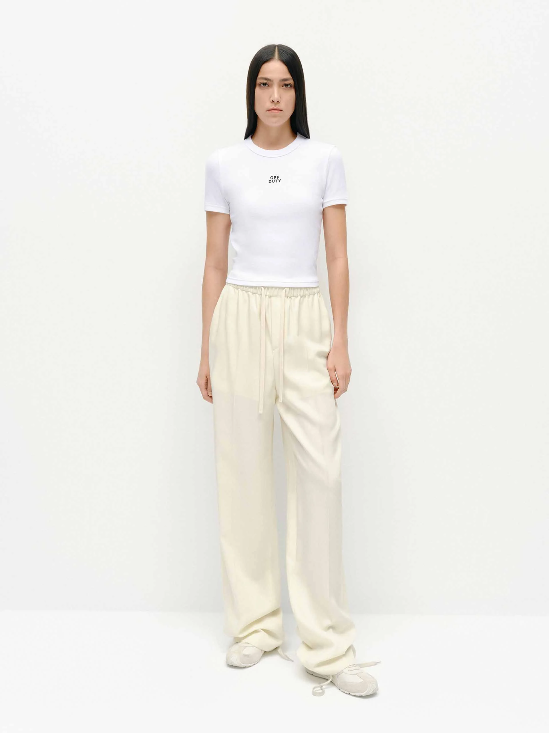 Cropped Cotton T-shirts - Image 6