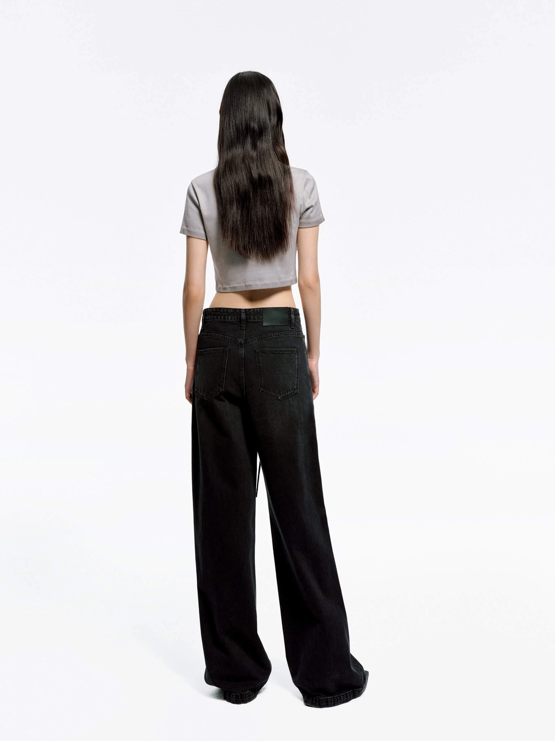 Cropped Fit Cotton T-shirt - Image 6