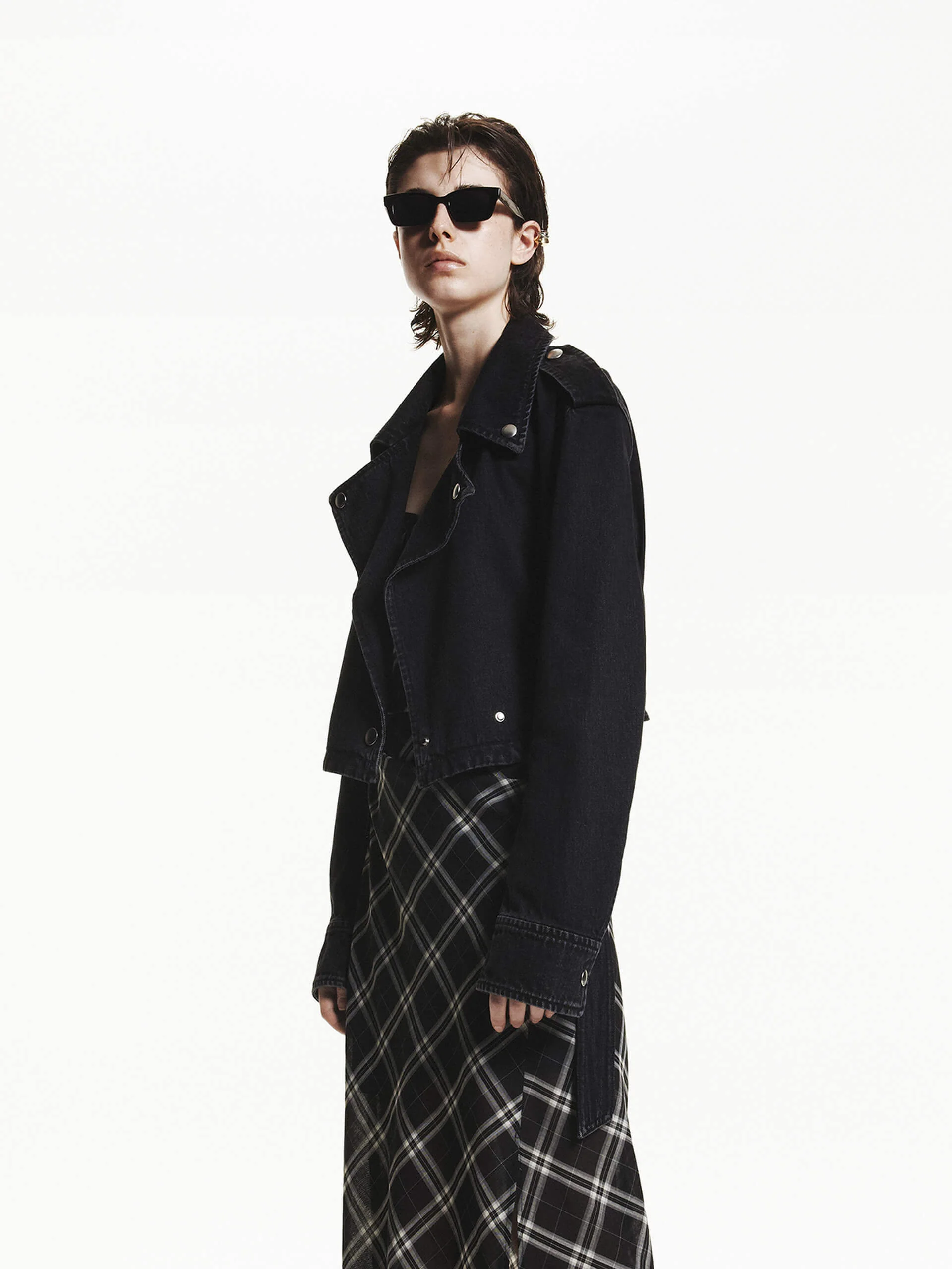 Cropped Fit Vintage Jacket - Image 6