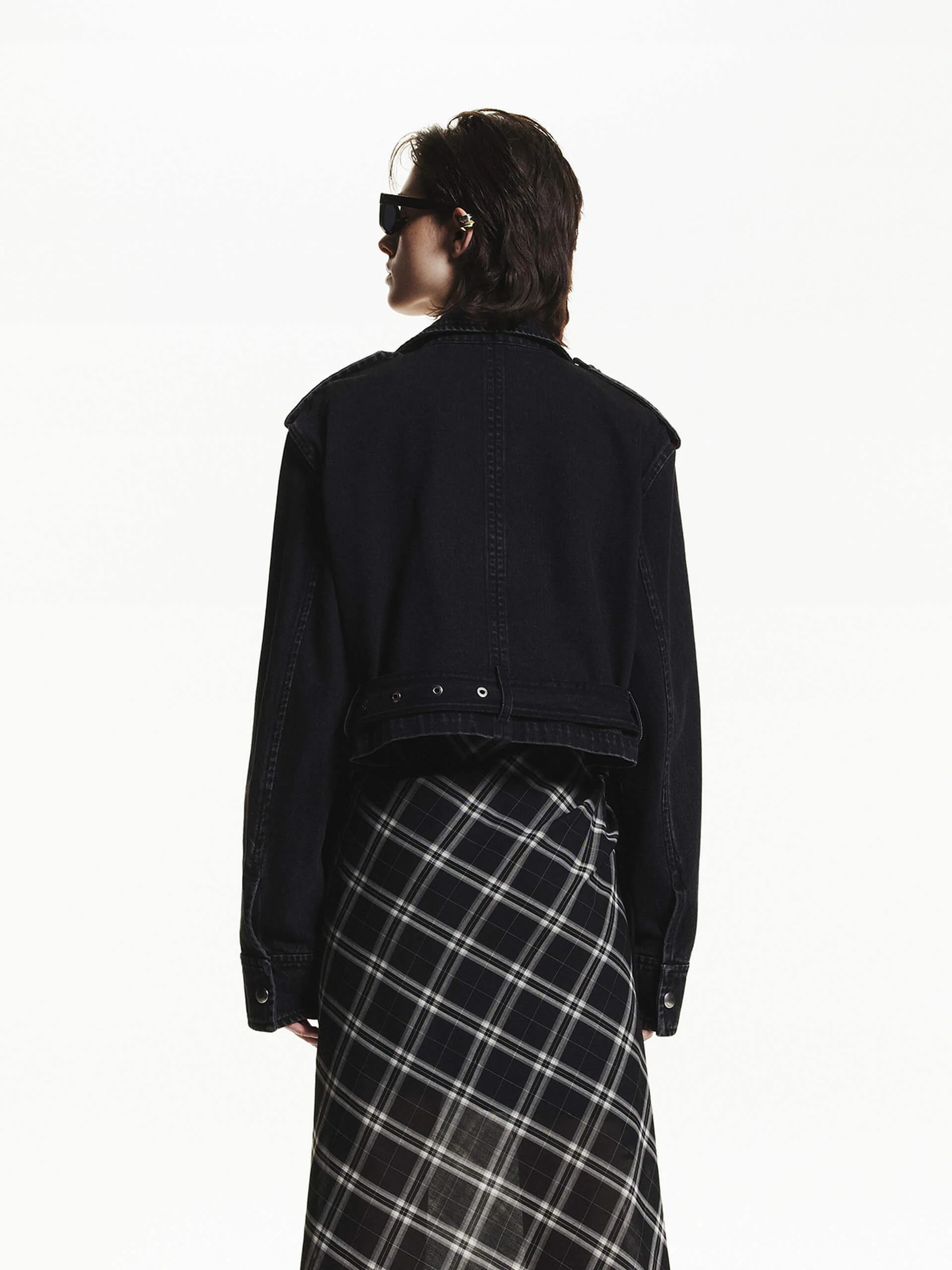 Cropped Fit Vintage Jacket - Image 8