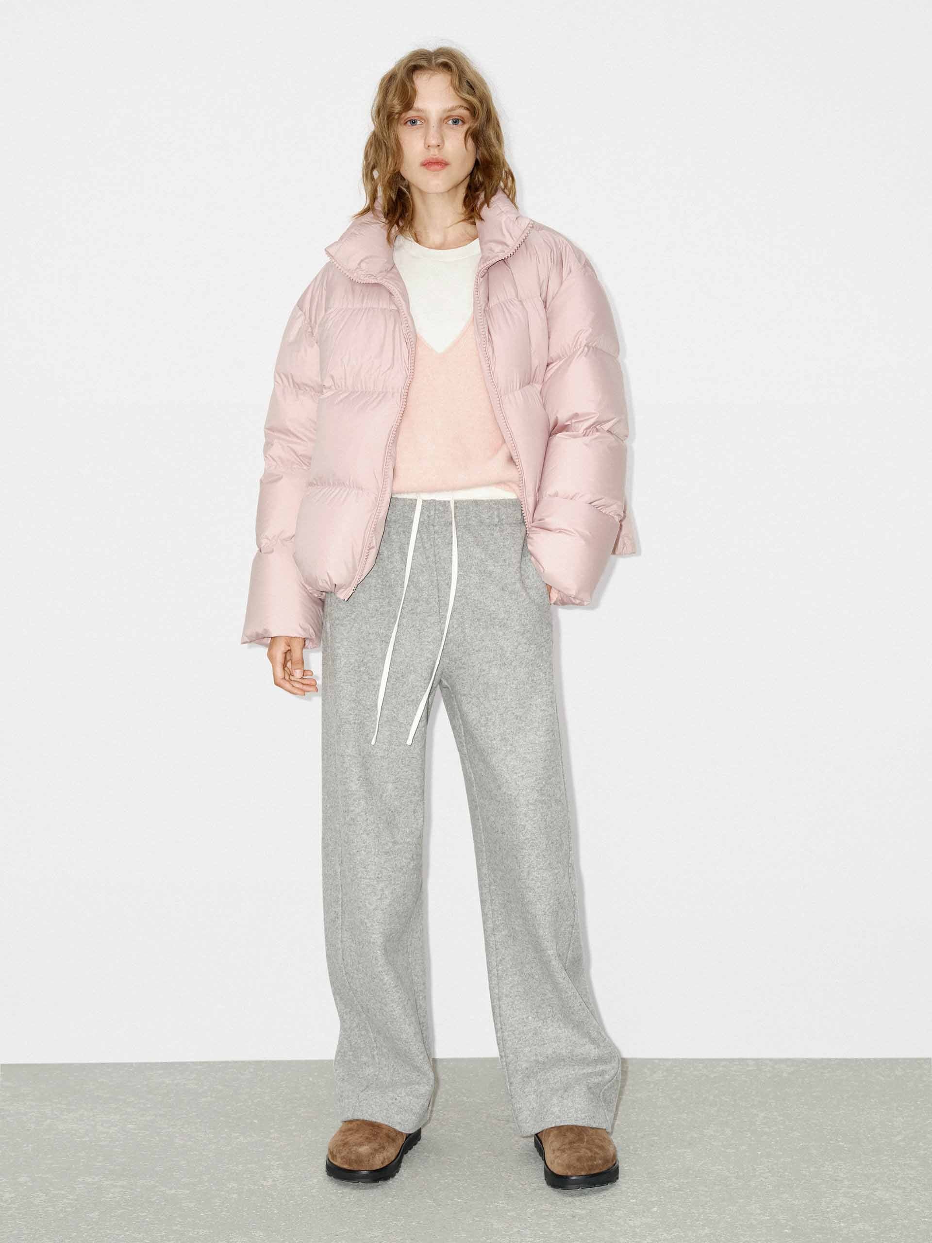 Cropped Padded Jacket - Image 10