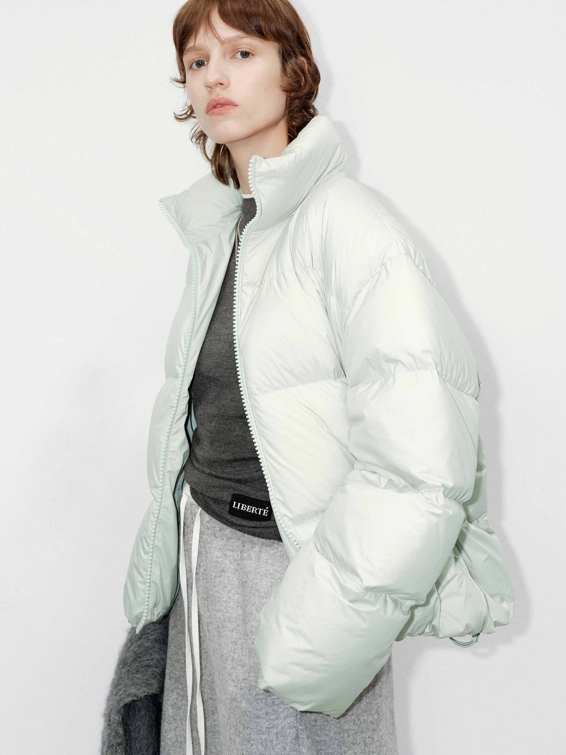 Cropped Padded Jacket - Image 2