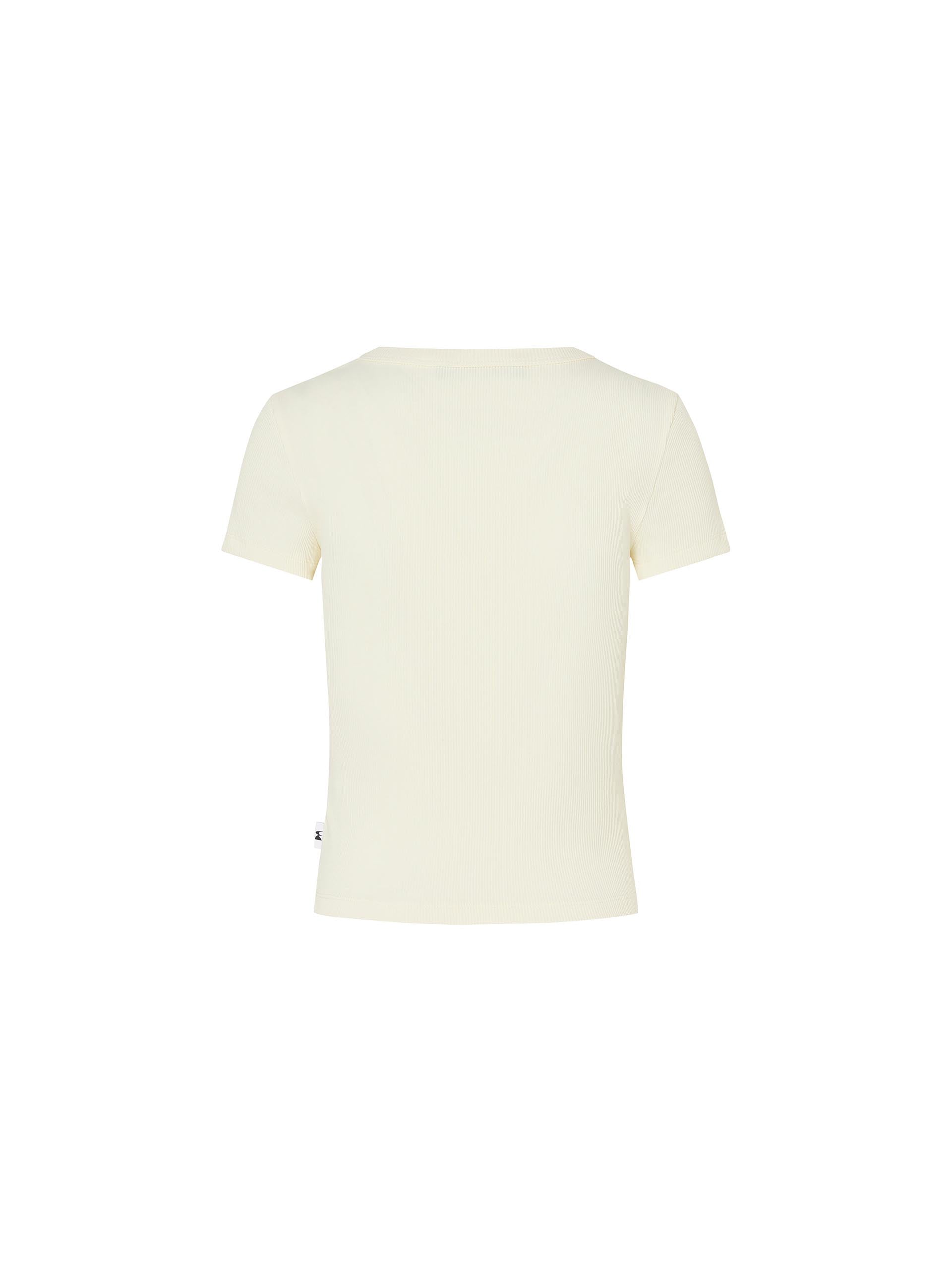 Cropped Slim Fit T-shirt - Image 11