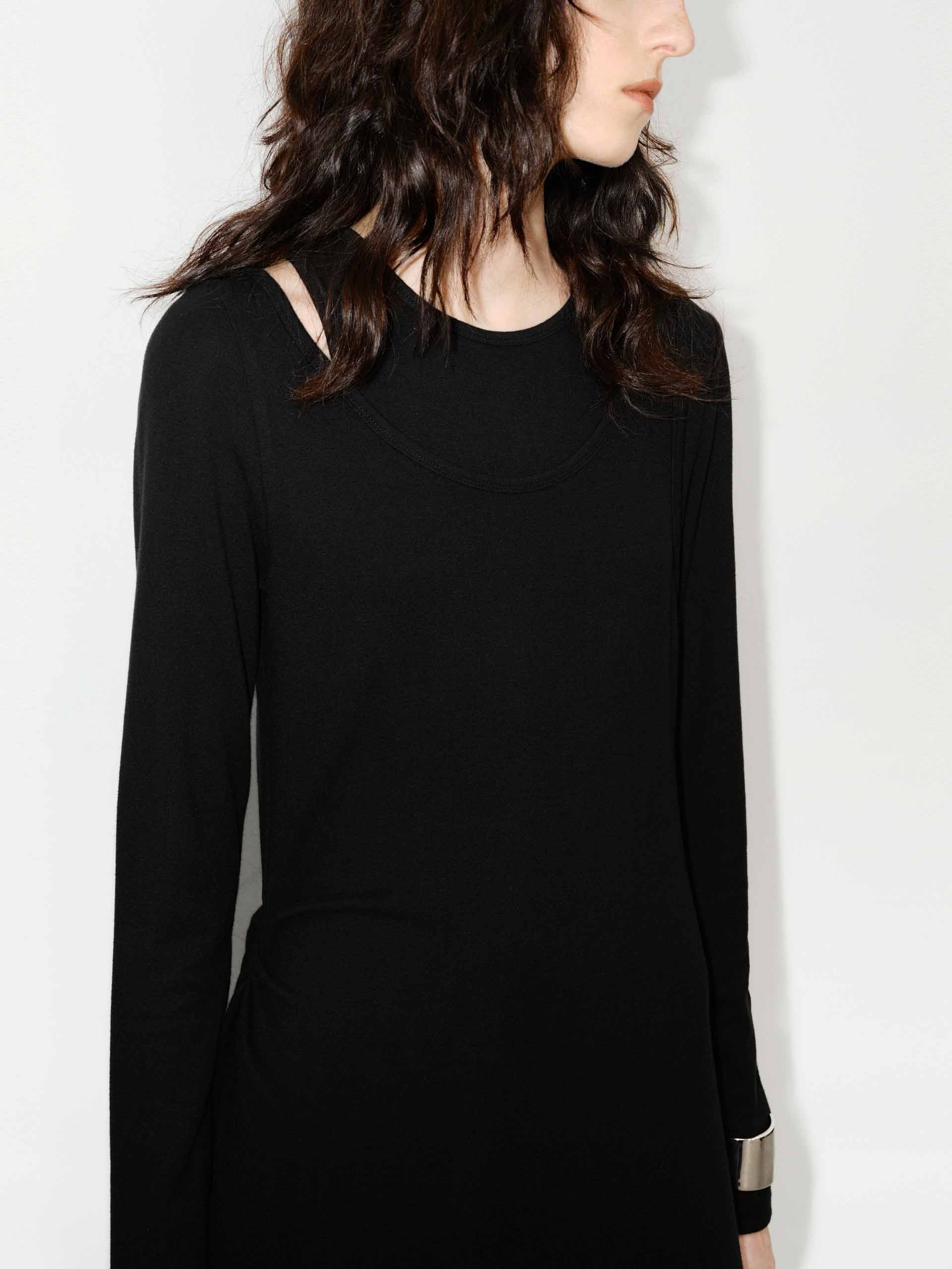 Cut Shoulder Midi Dress - Image 3