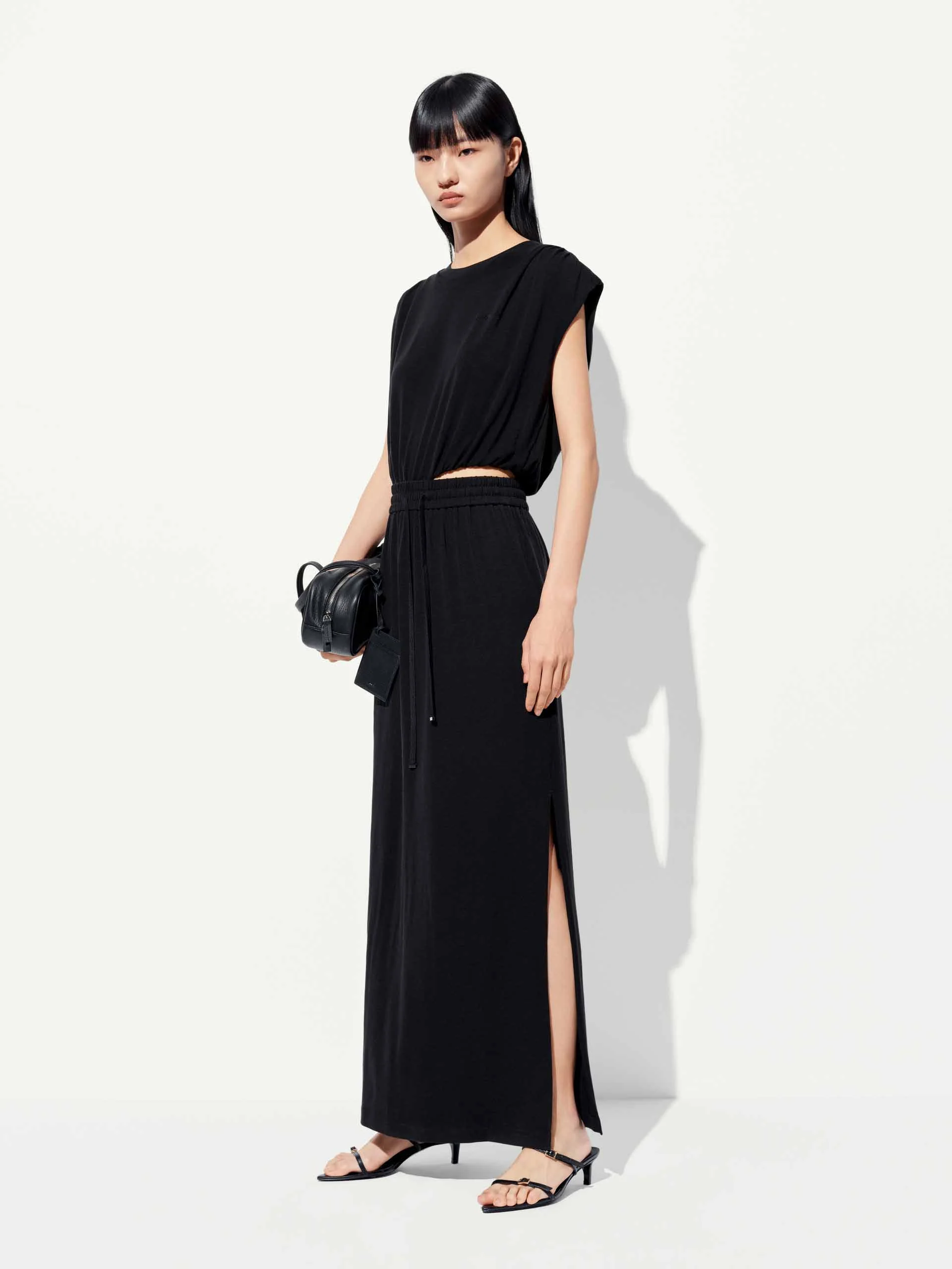 Cutout Waist Sleeveless Dress - Image 10