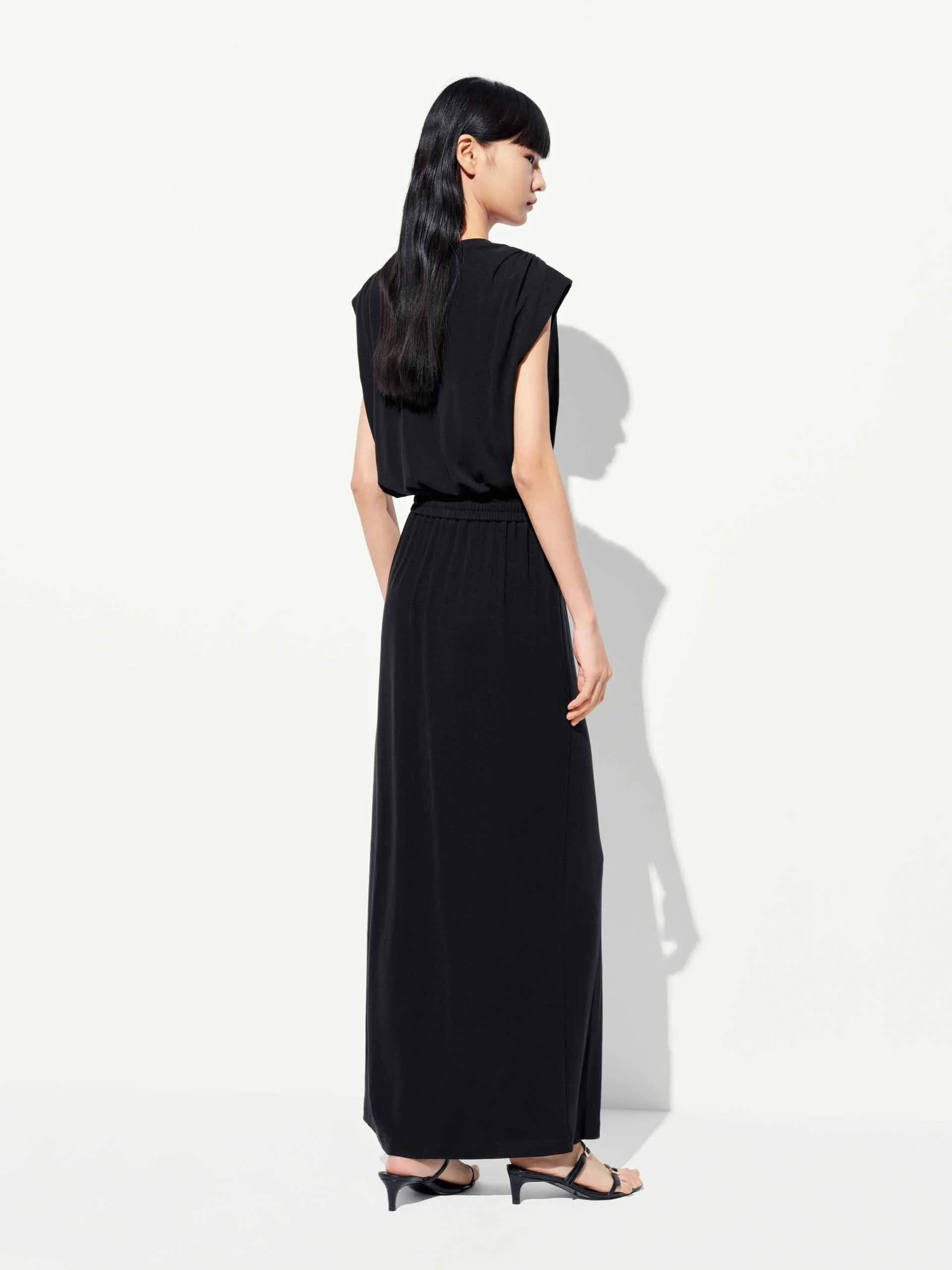 Cutout Waist Sleeveless Dress - Image 13