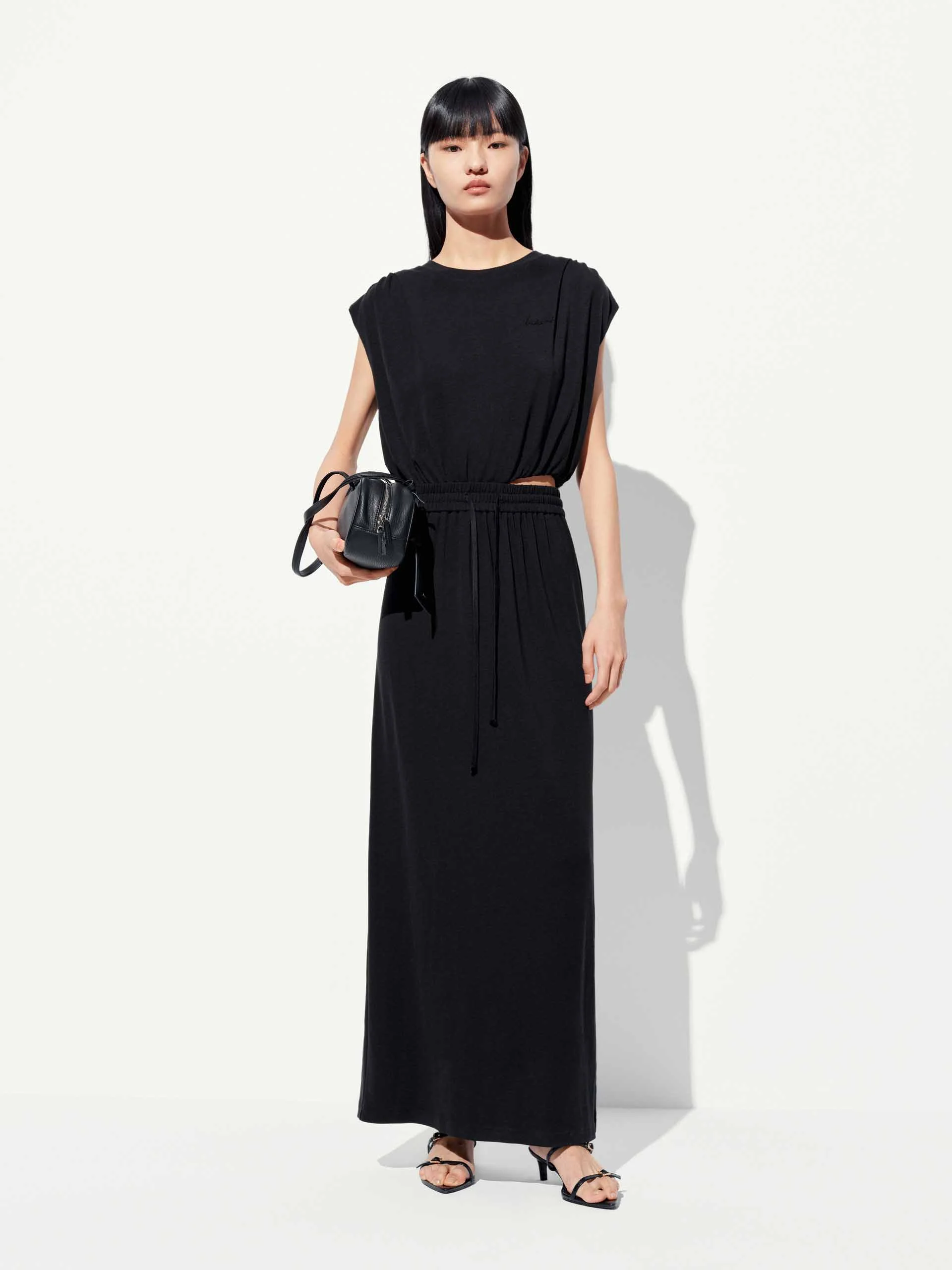 Cutout Waist Sleeveless Dress - Image 8