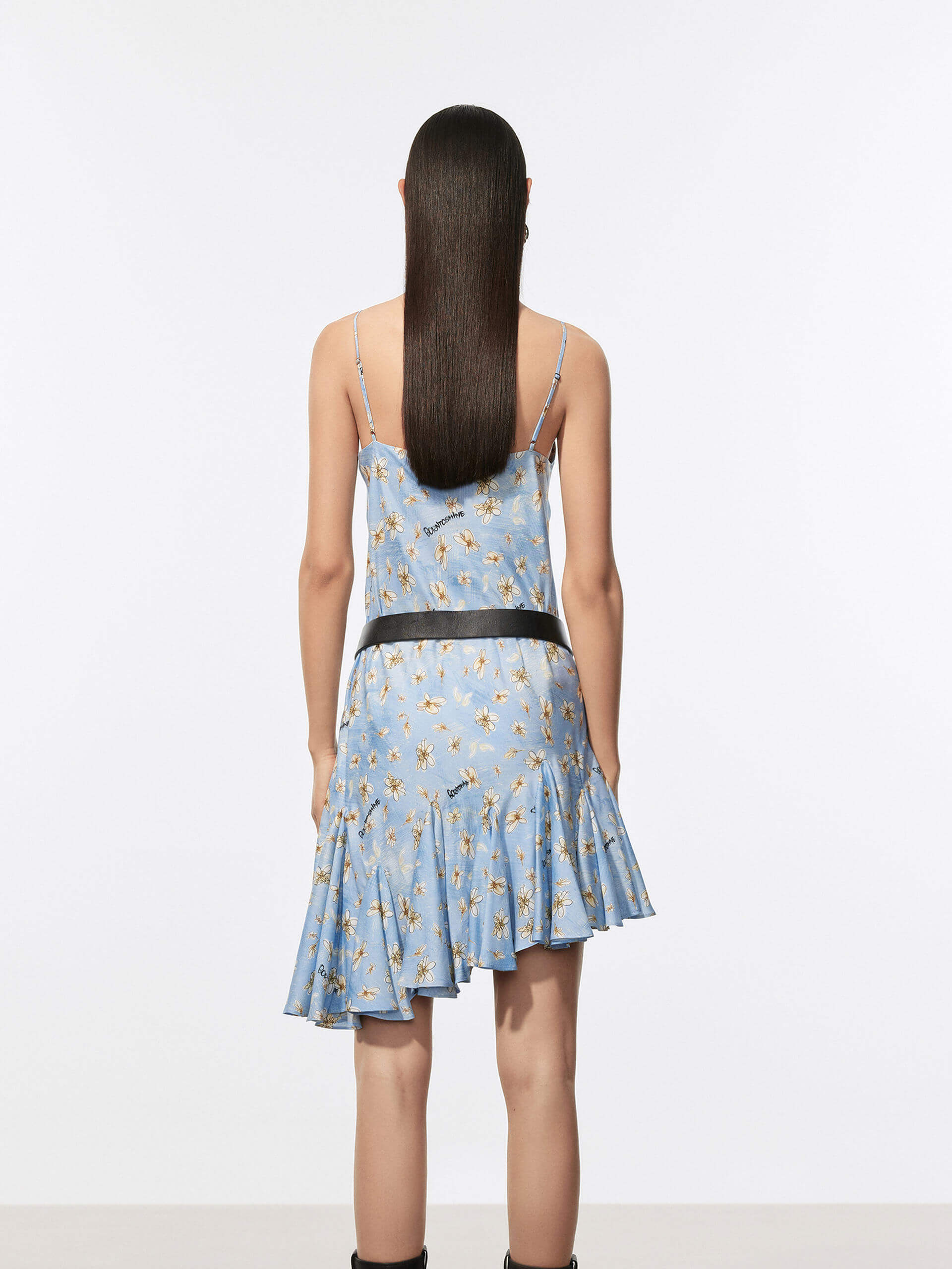 Daisy Print Mini Dress - Image 6