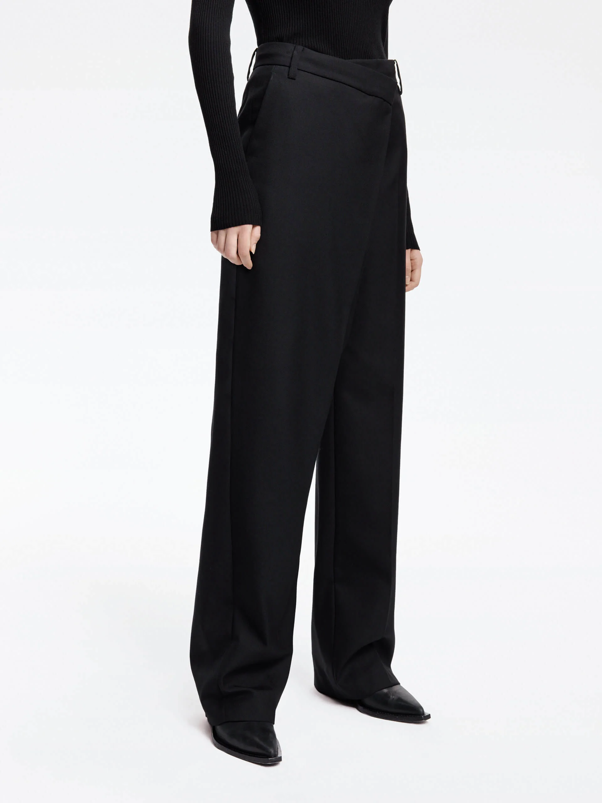 Deconstruct Wool Blend Pants - Image 15