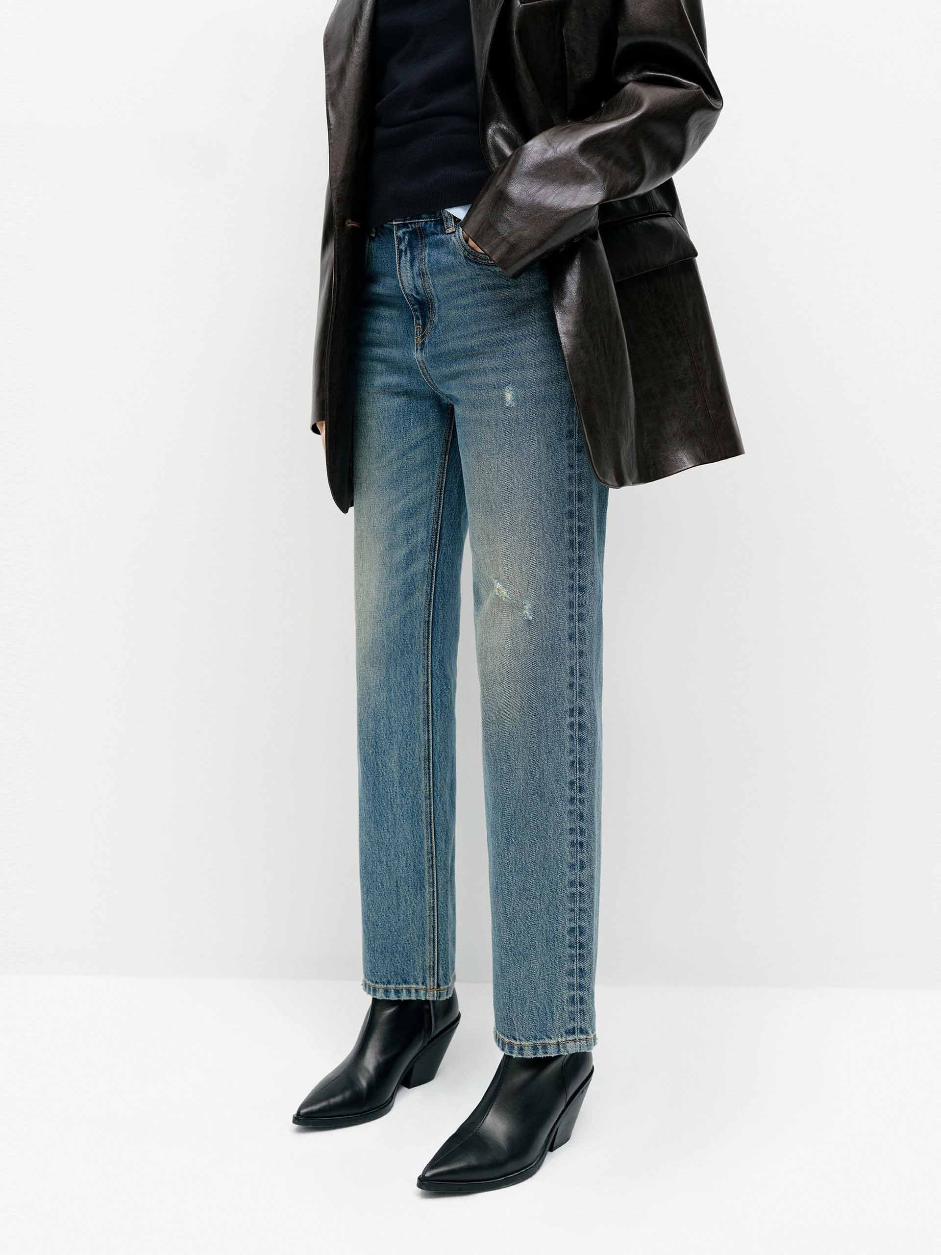 Distressed Ankle Jeans - Image 6