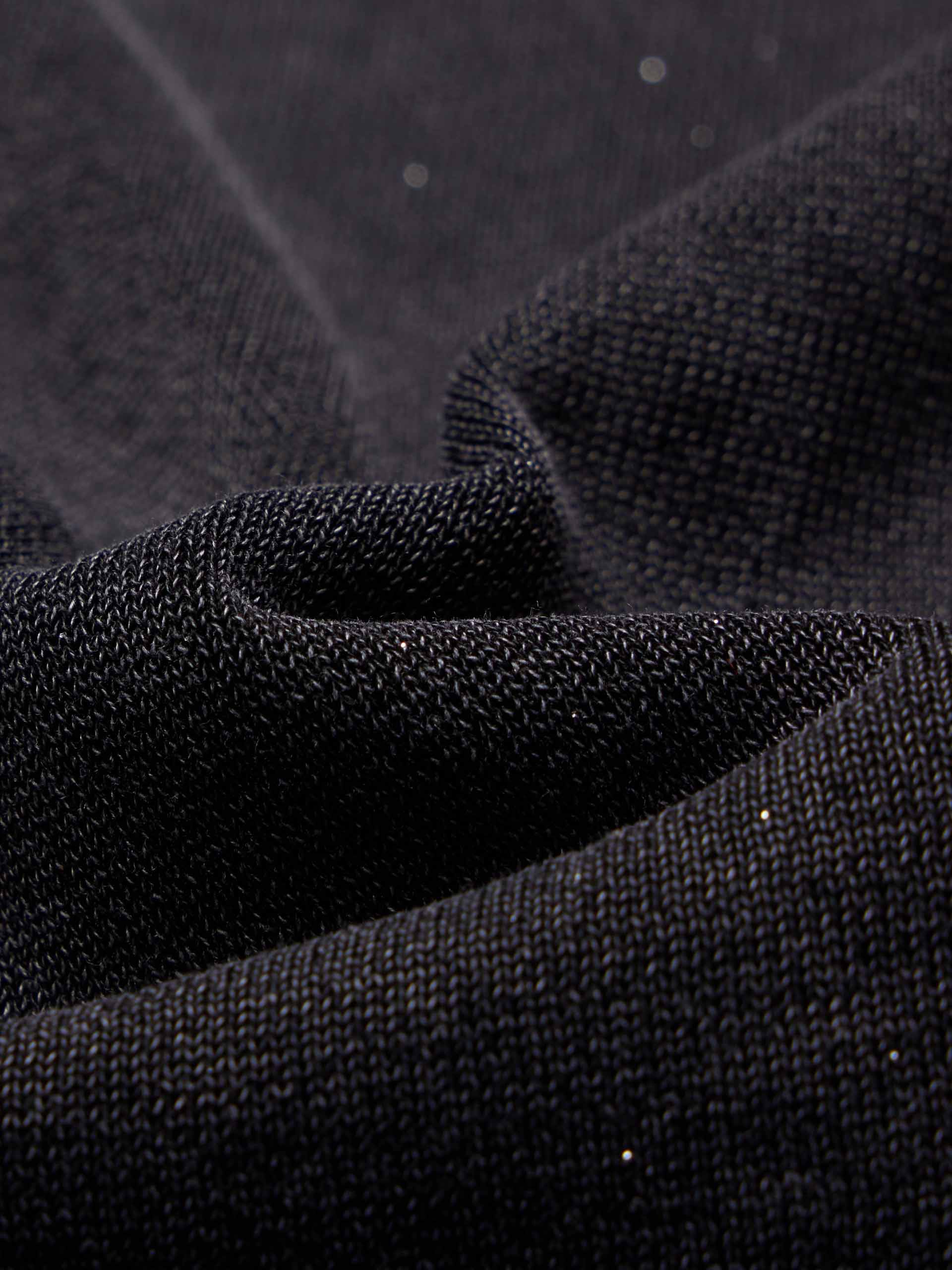 Distressed Collar Knit Sweater - Image 12