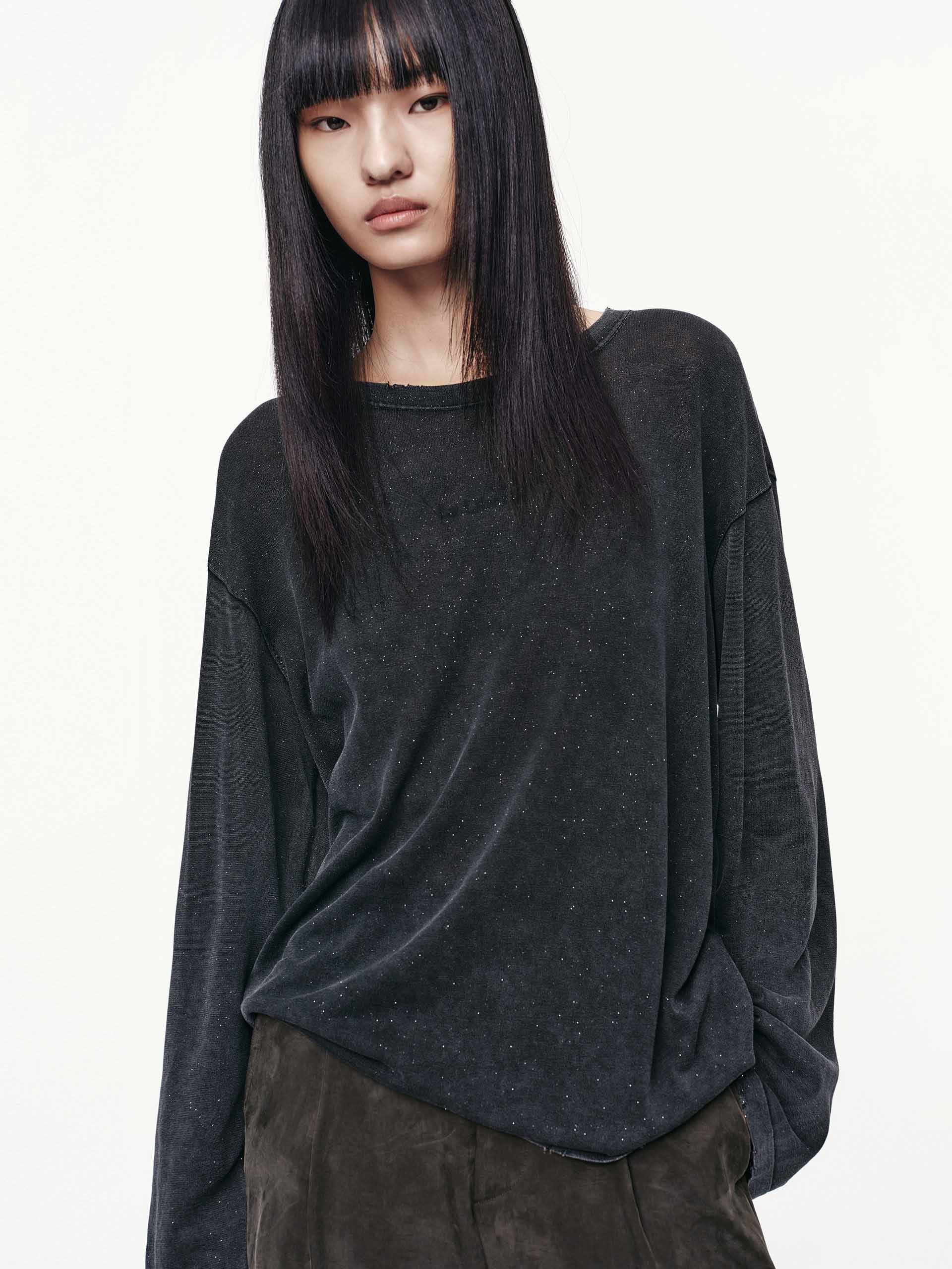 Distressed Collar Knit Sweater - Image 14