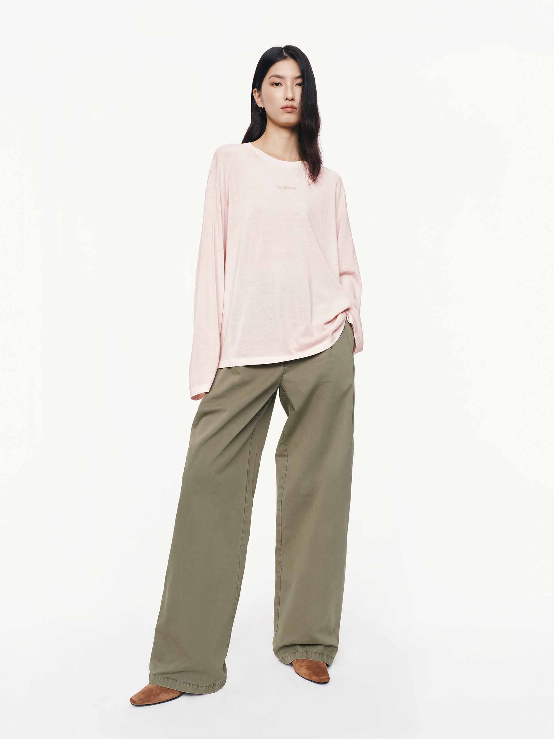 Distressed Collar Knit Sweater - Image 2