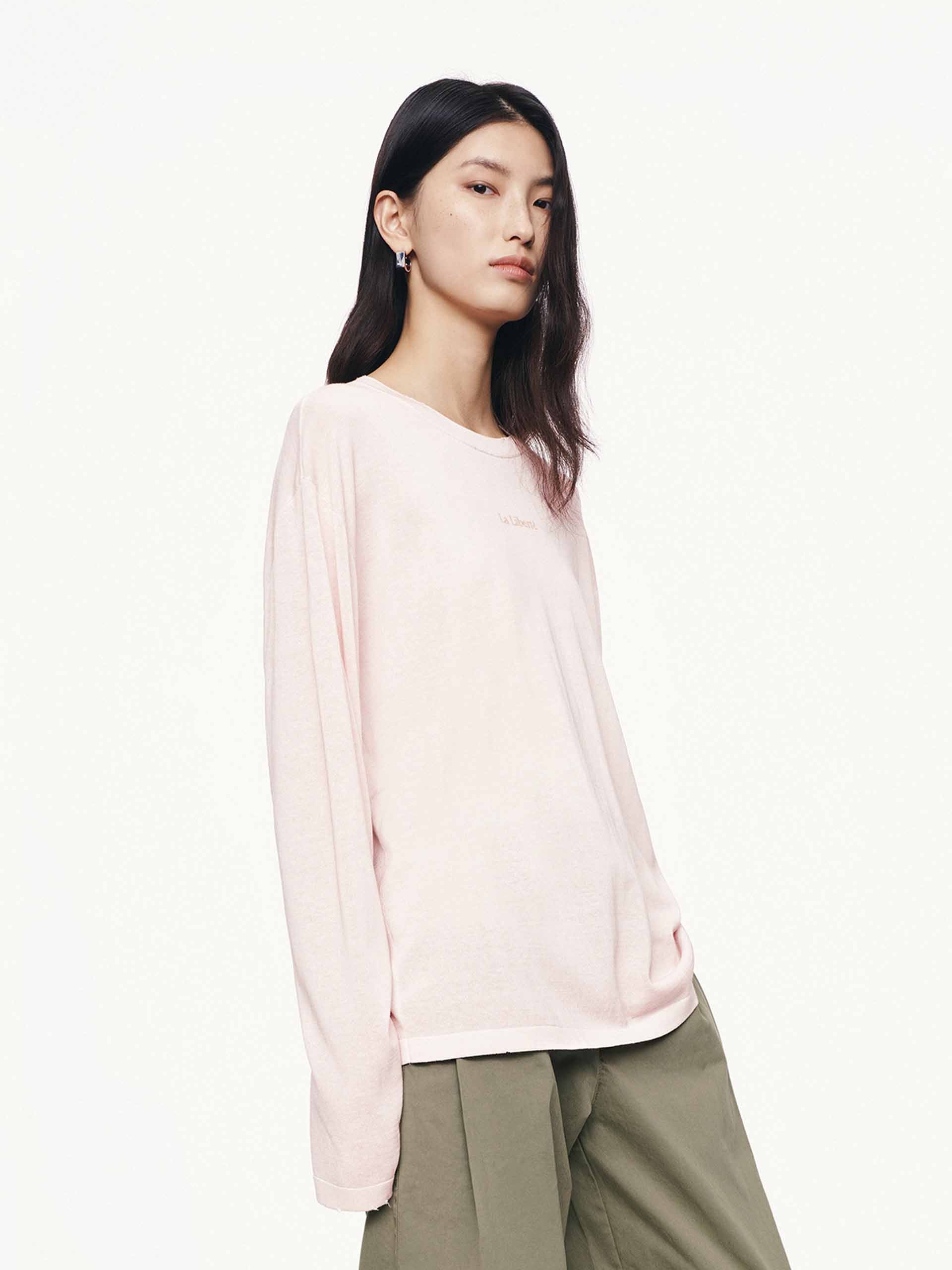 Distressed Collar Knit Sweater - Image 3