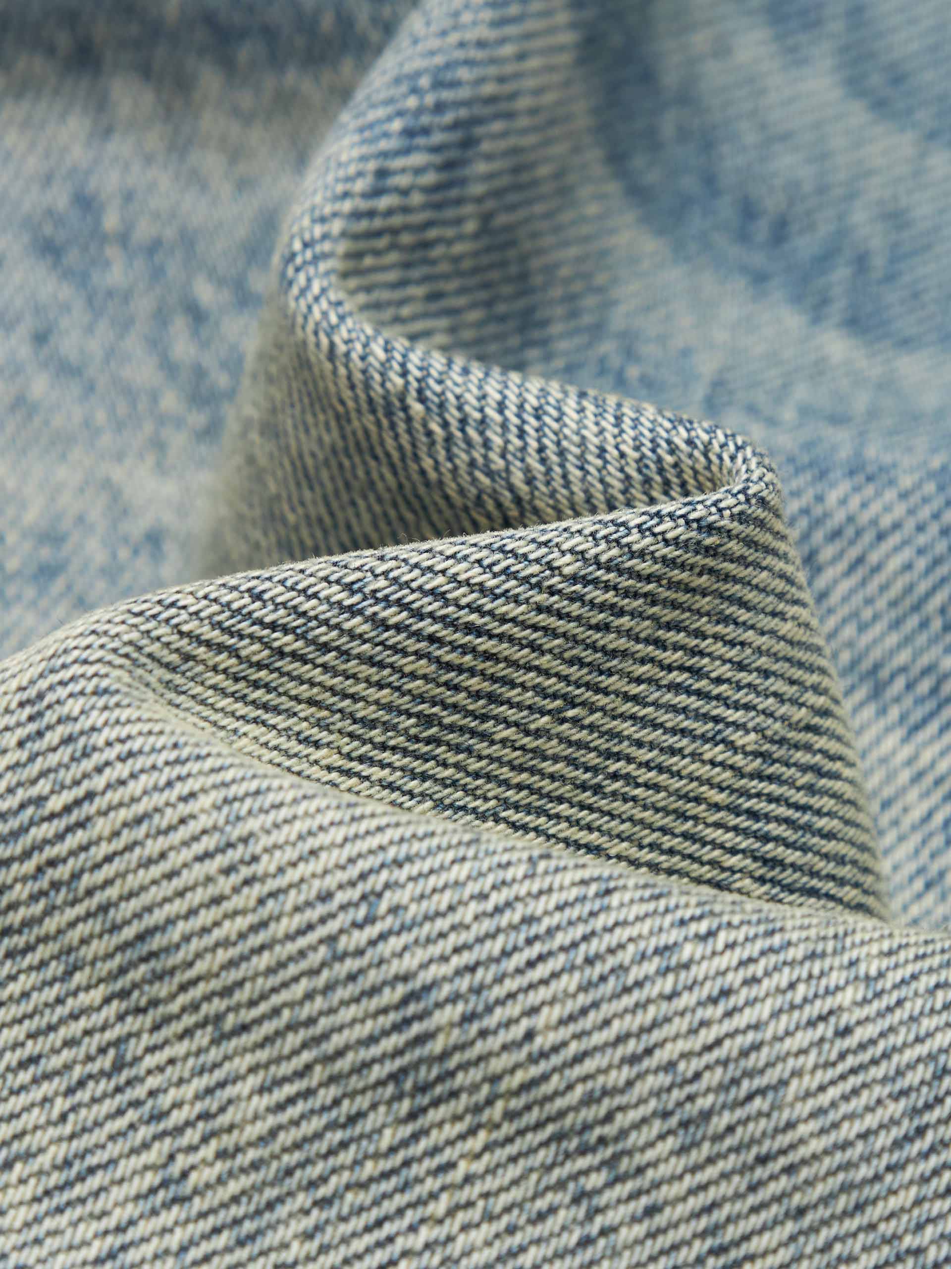 Distressed Cotton Shorts - Image 4