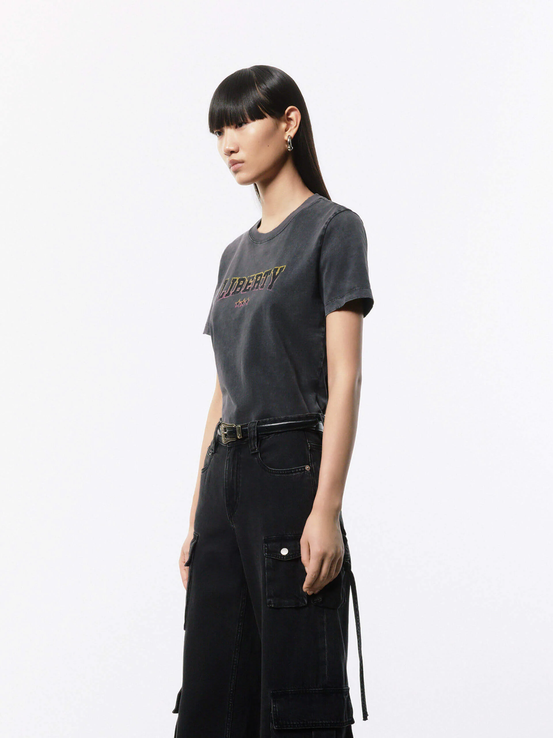 Vintage Distressed Cotton T-shirt - Image 10
