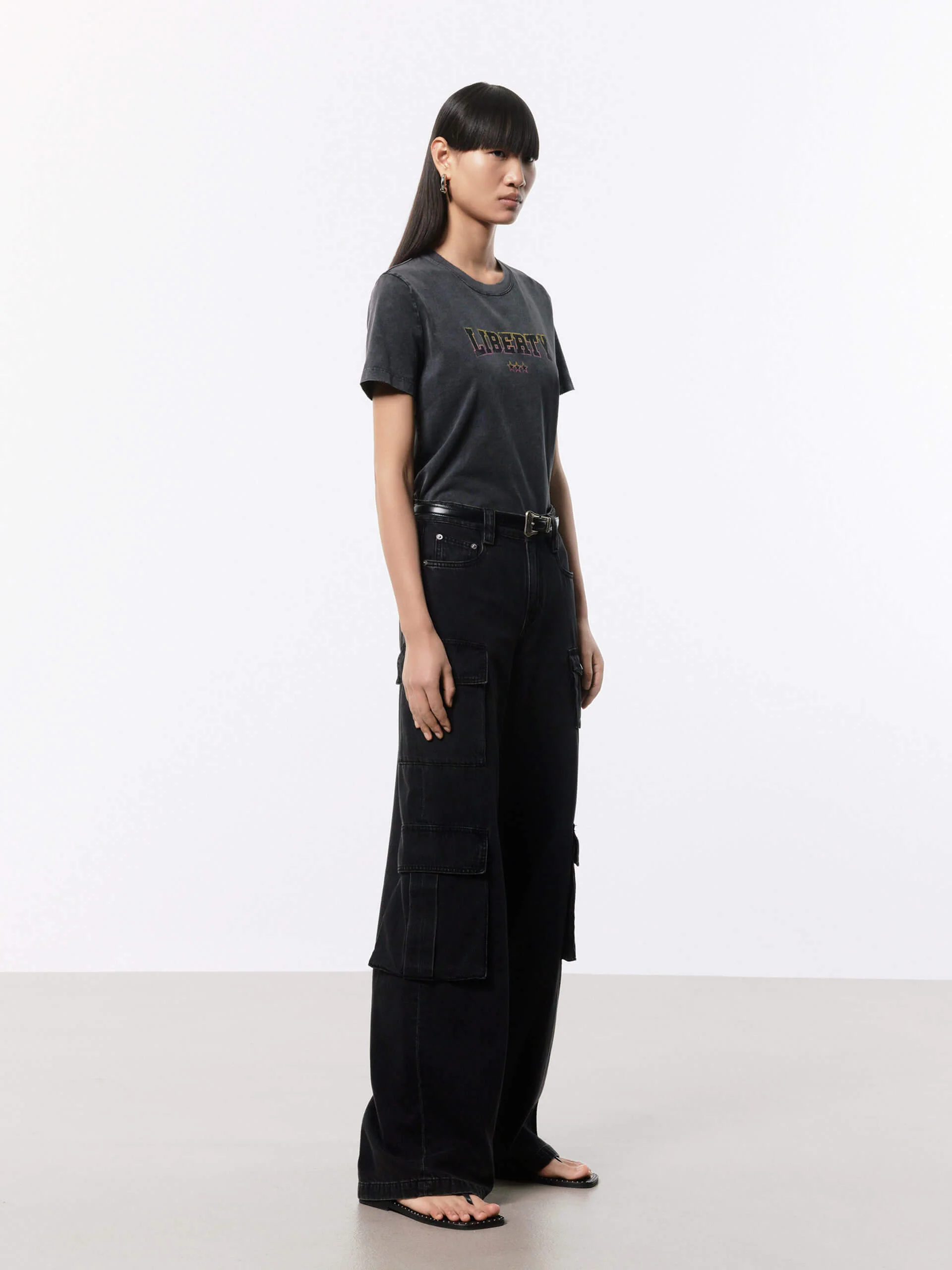 Vintage Distressed Cotton T-shirt - Image 9