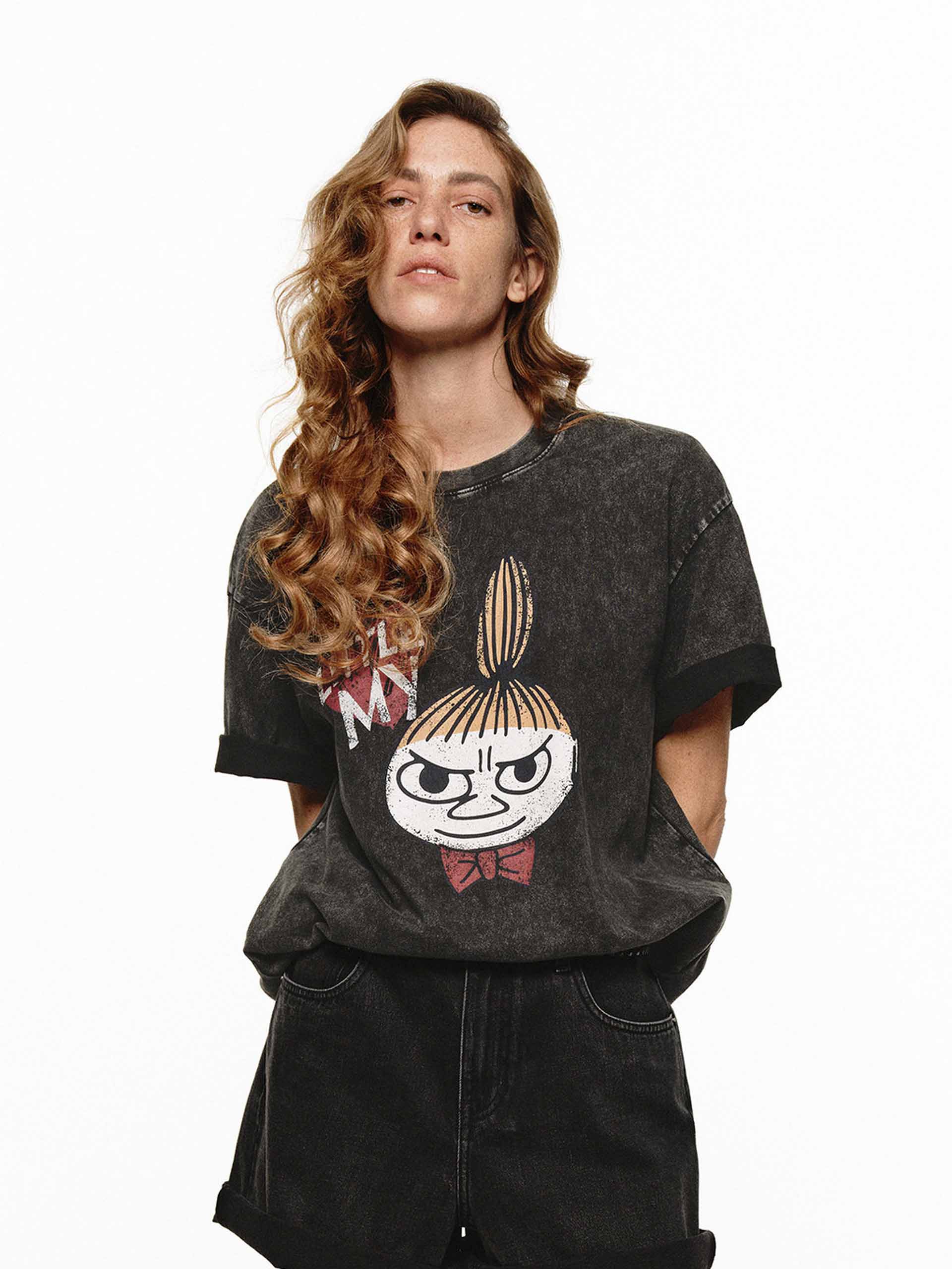Distressed Graphic Cotton T-shirt - Image 15