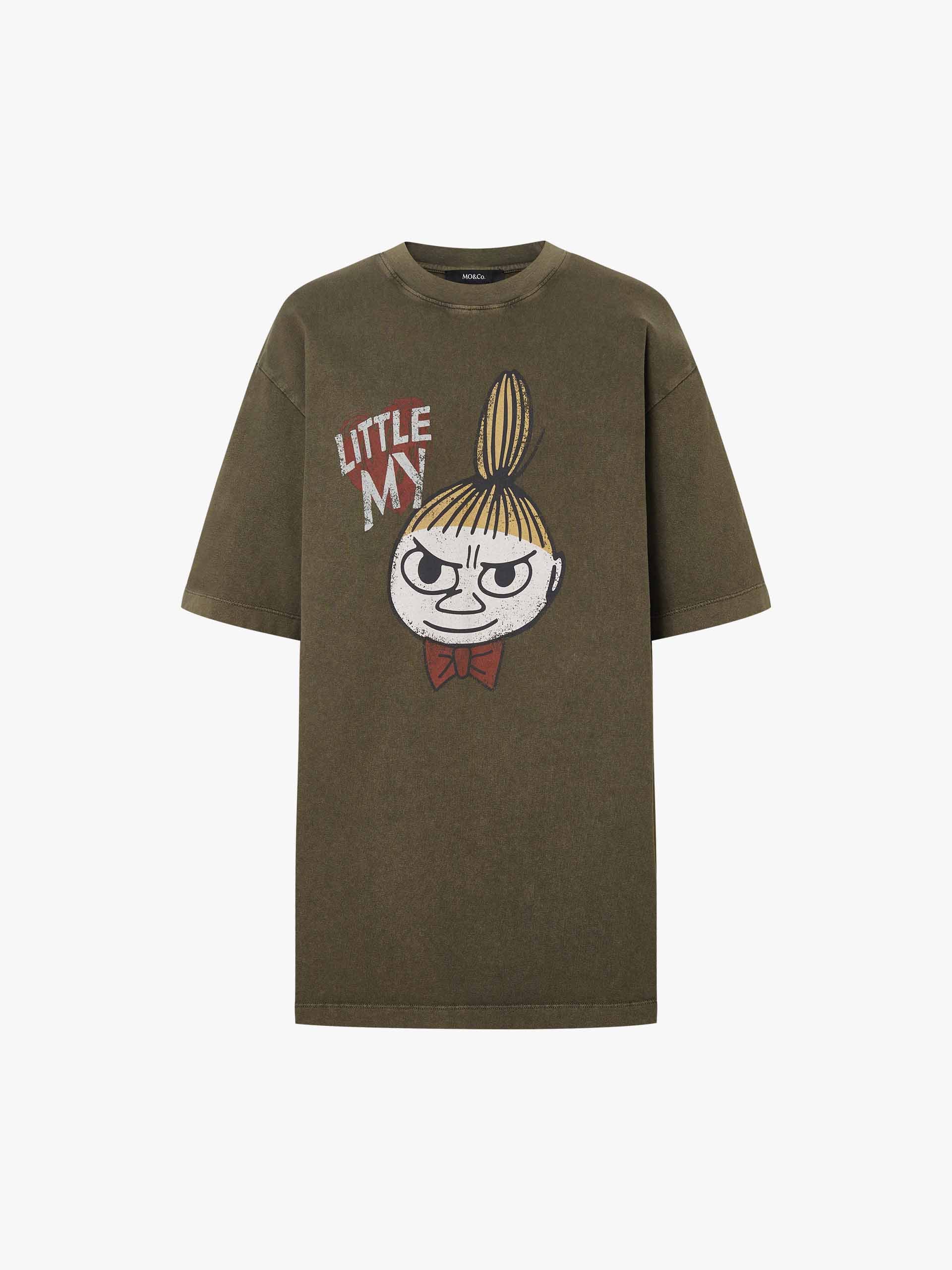 Distressed Graphic Cotton T-shirt - Image 5