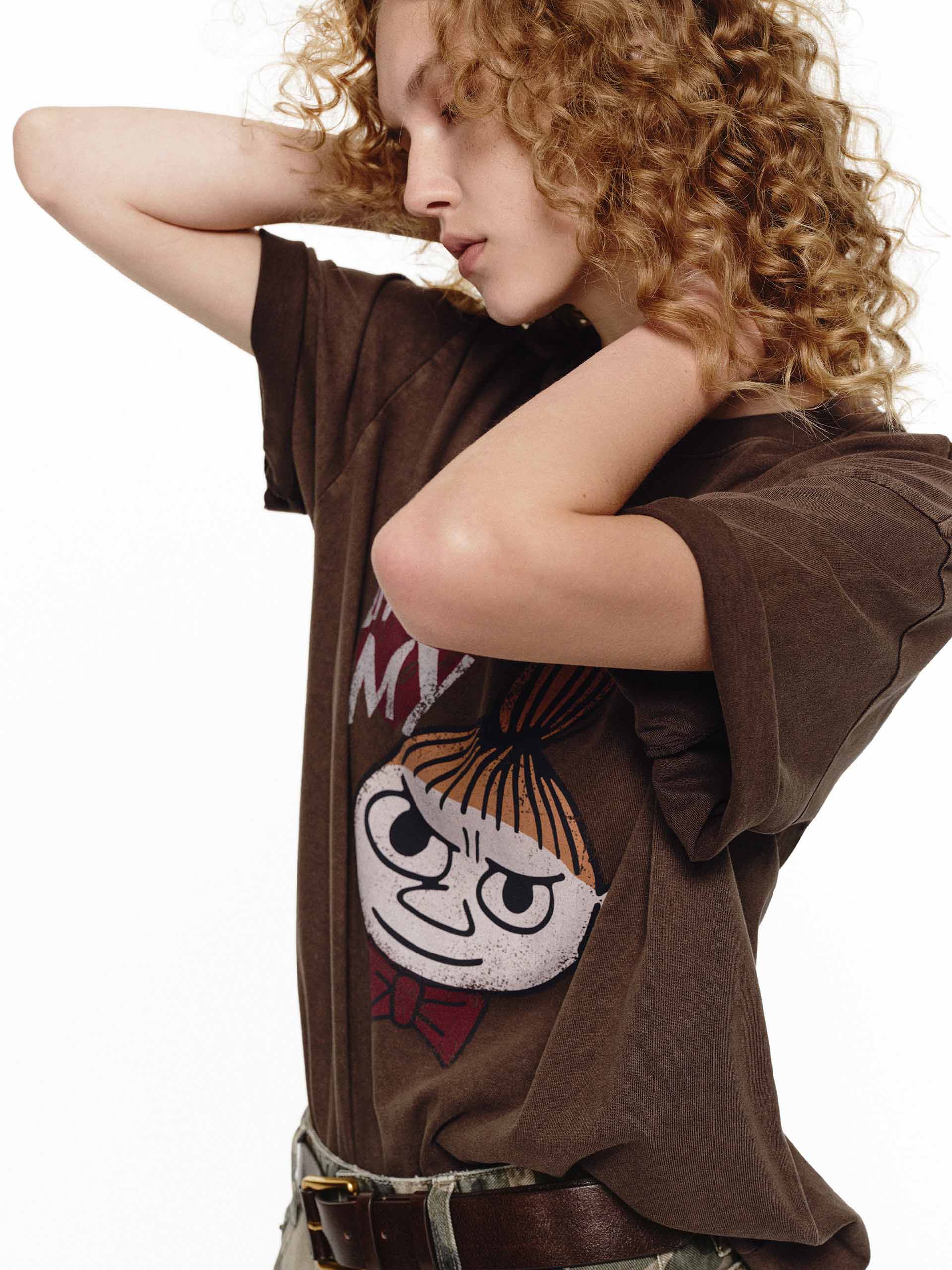 Distressed Graphic Cotton T-shirt - Image 8