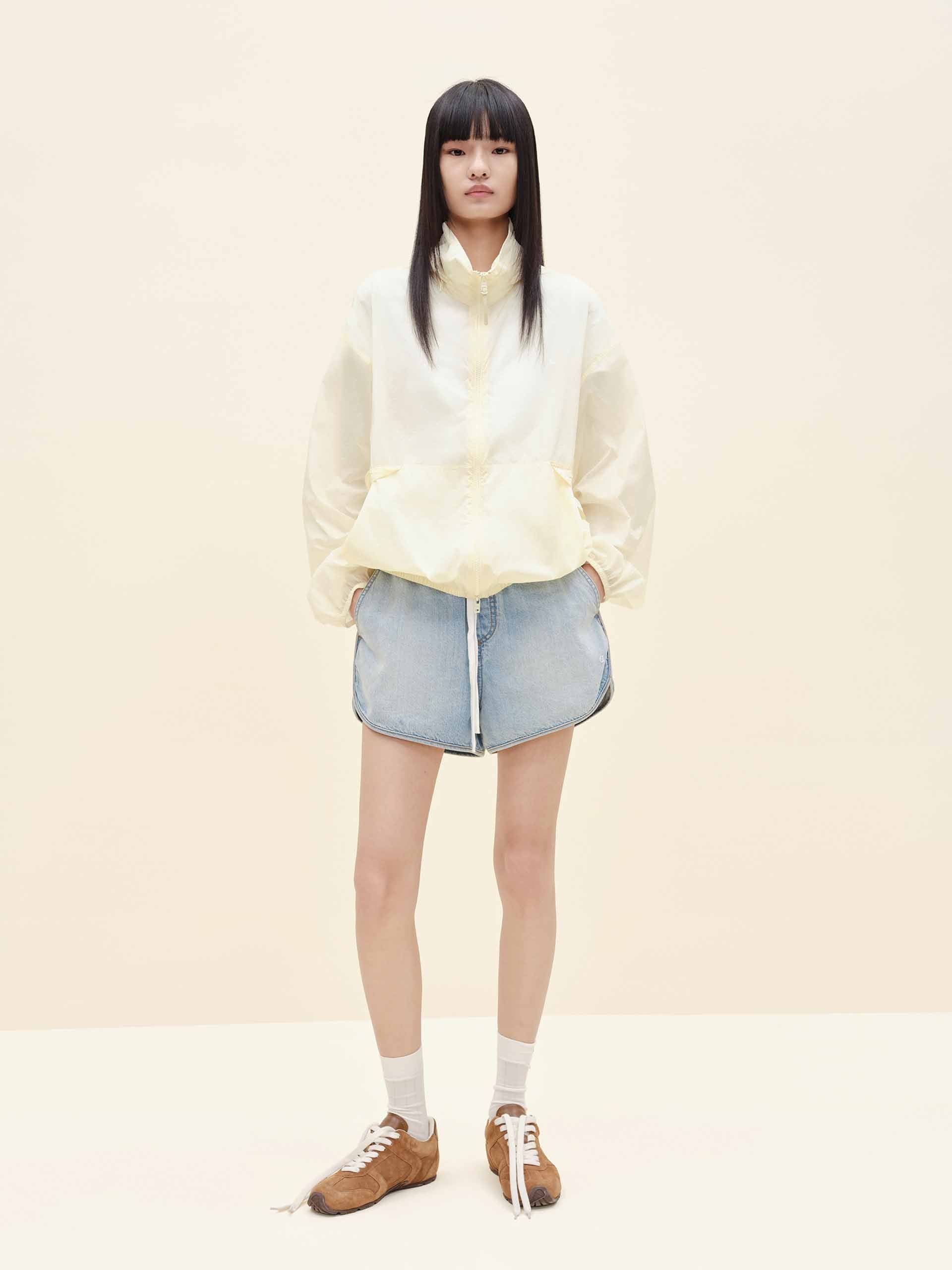 Dolphin Hem Drawstring Shorts - Image 2