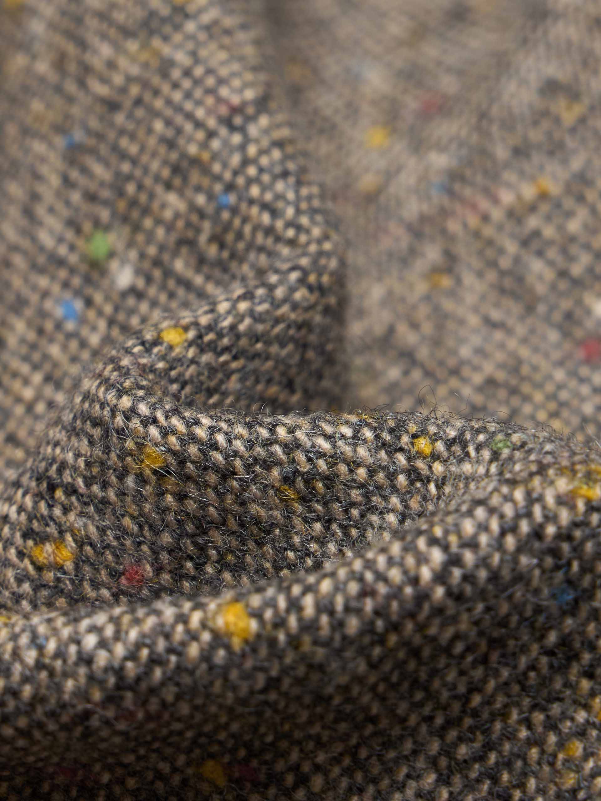 Donegal Tweed Button Coat - Image 4