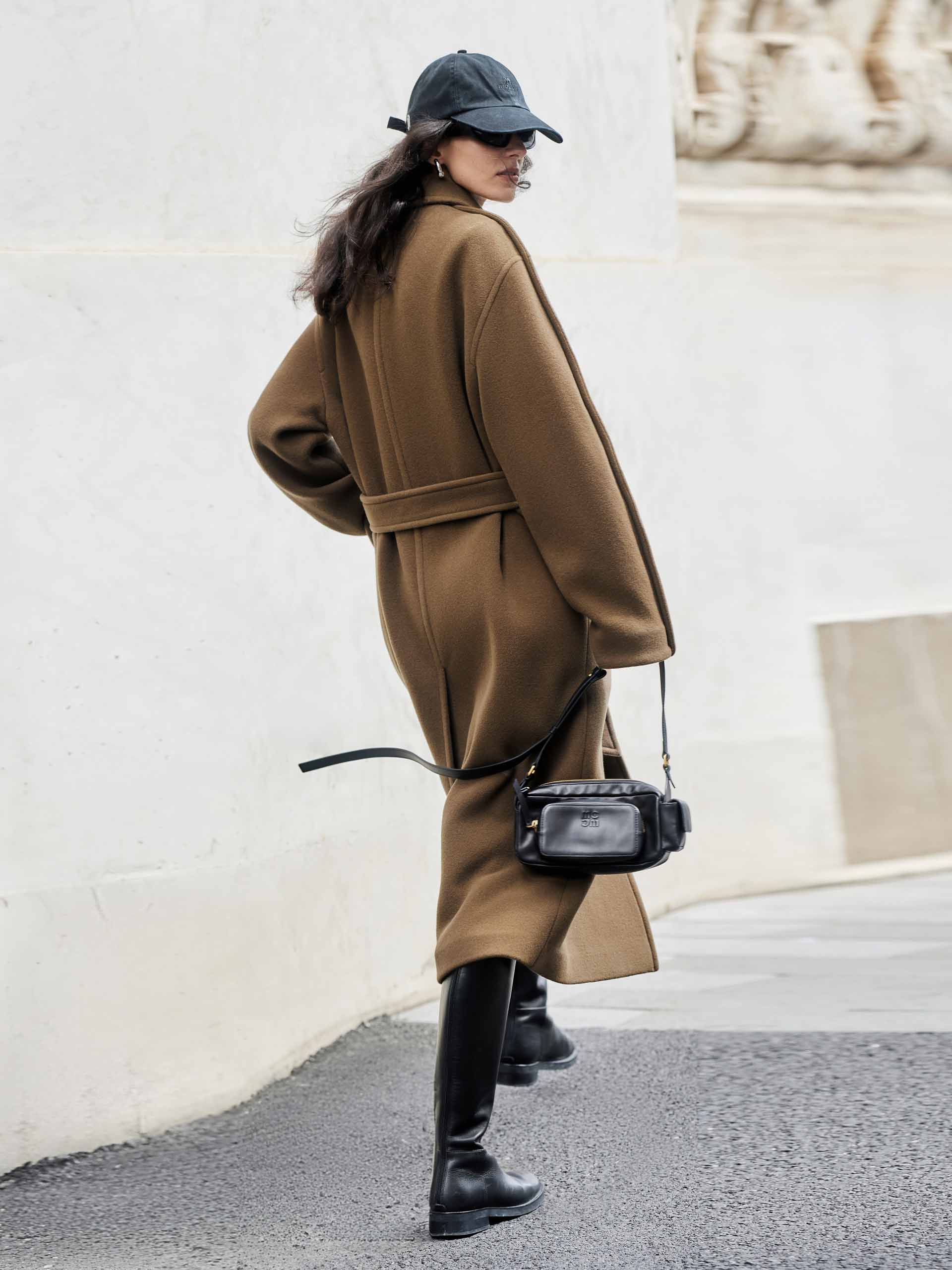 Double Breasted Belted Coat - Image 7