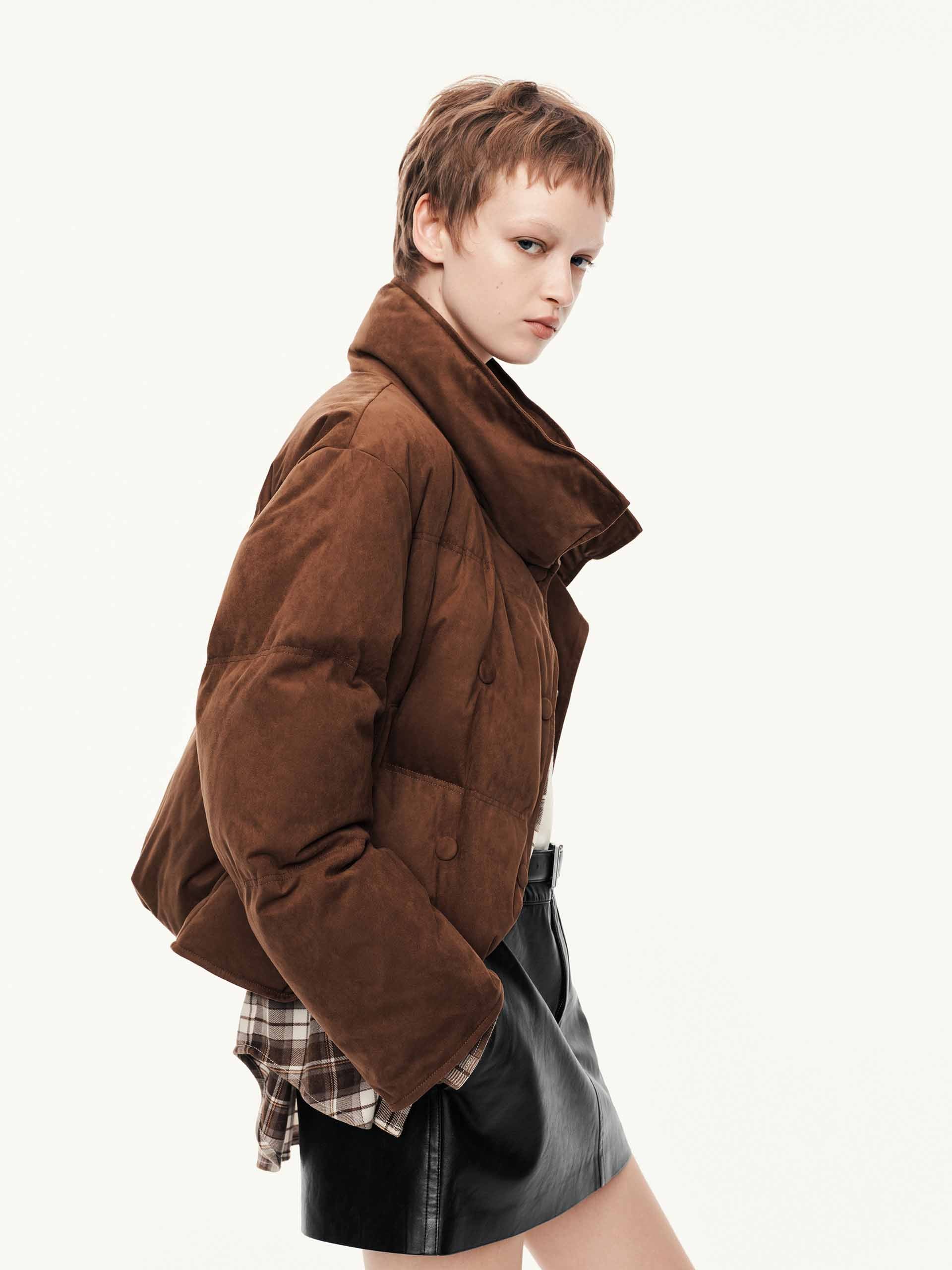 Double Breasted Down Jacket - Image 6