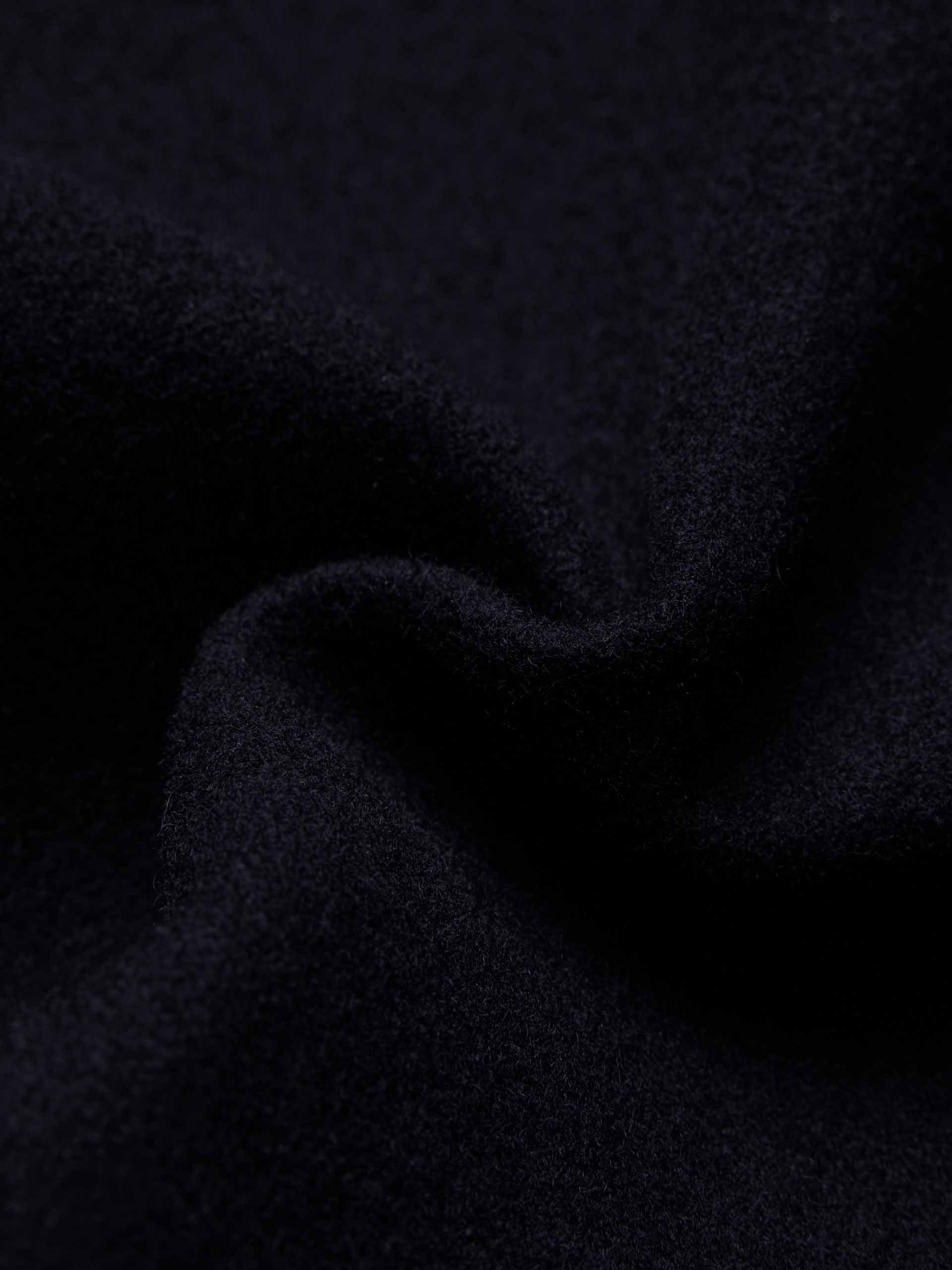Double Breasted Mid Wool Coat - Image 4