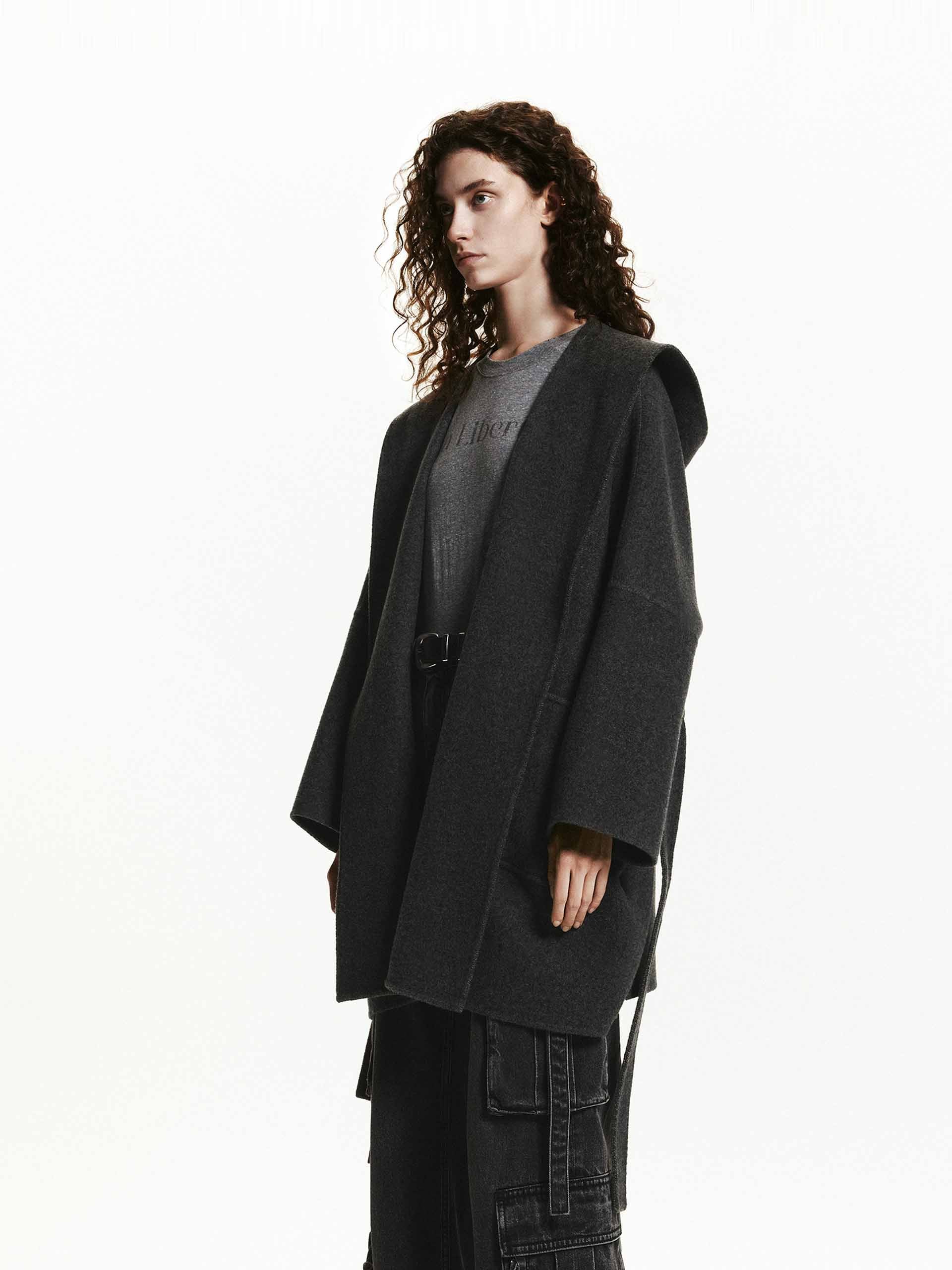 Double Sided Hooded Coat - Image 12