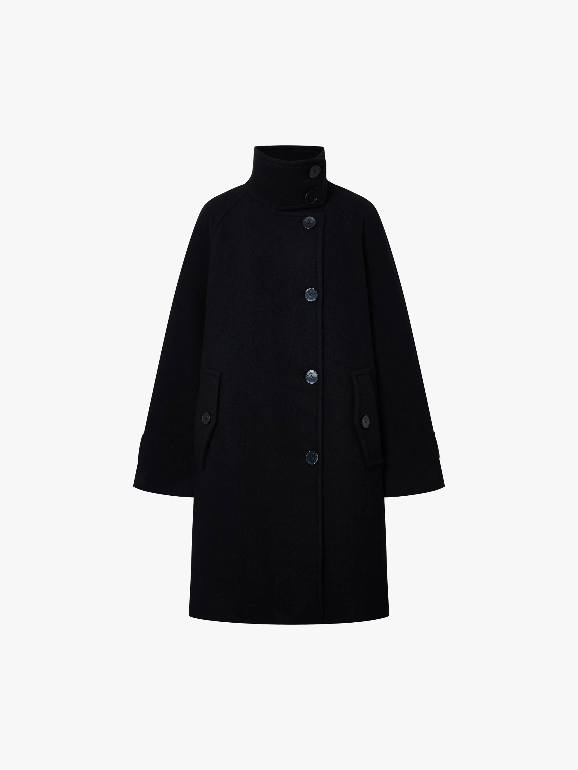 Double Sided Wool Coat - Image 5